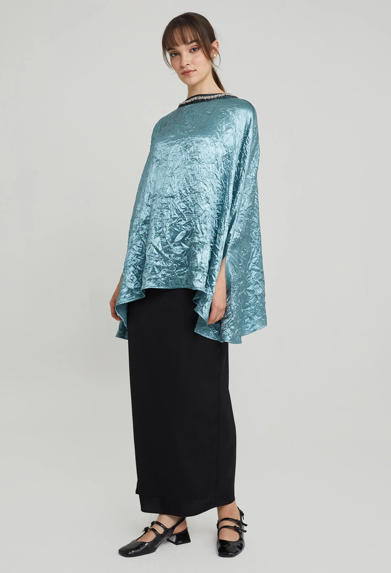 Two Way Jade Luxy Satin Top