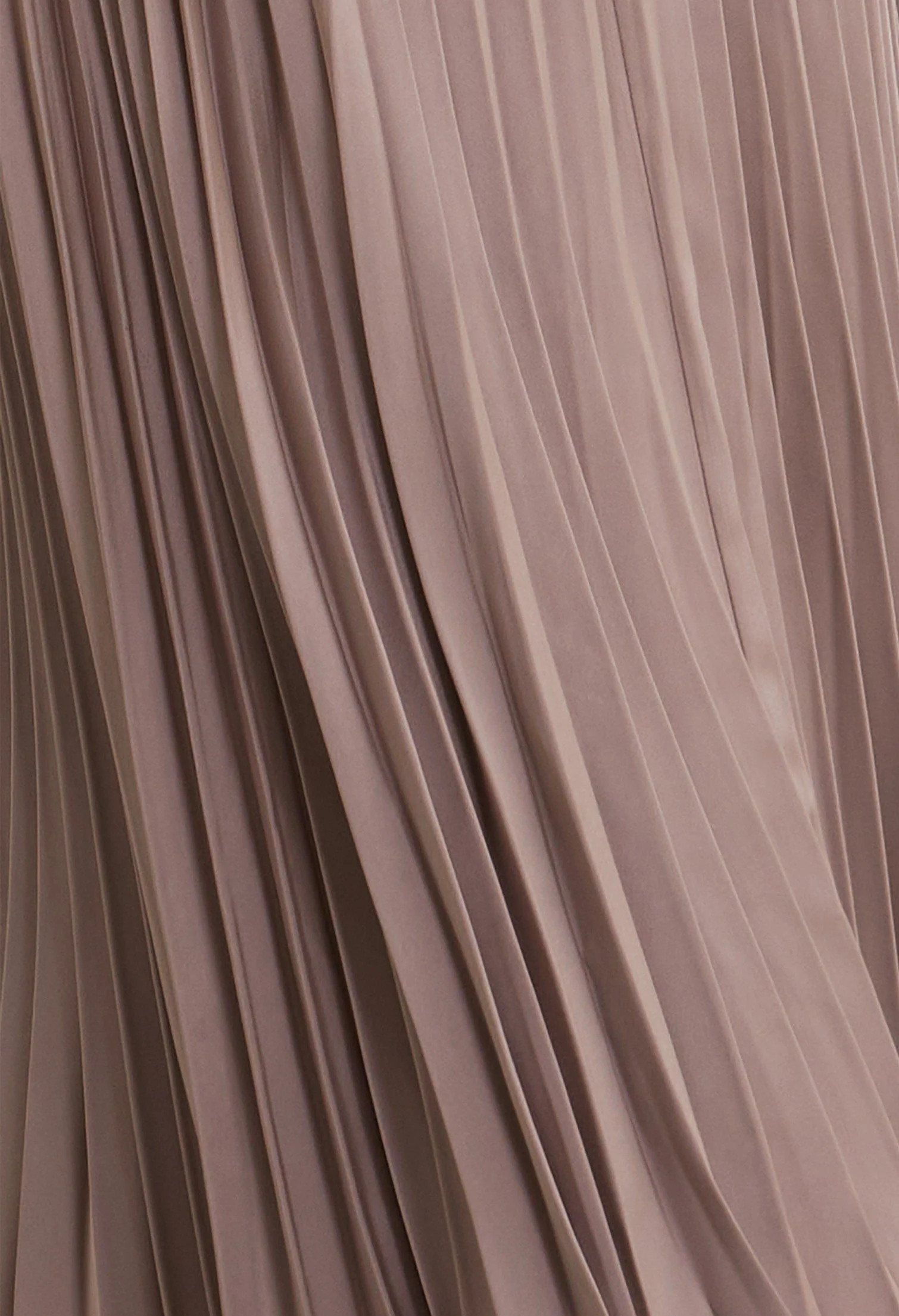 Sway Satin Pleated Midi Dress