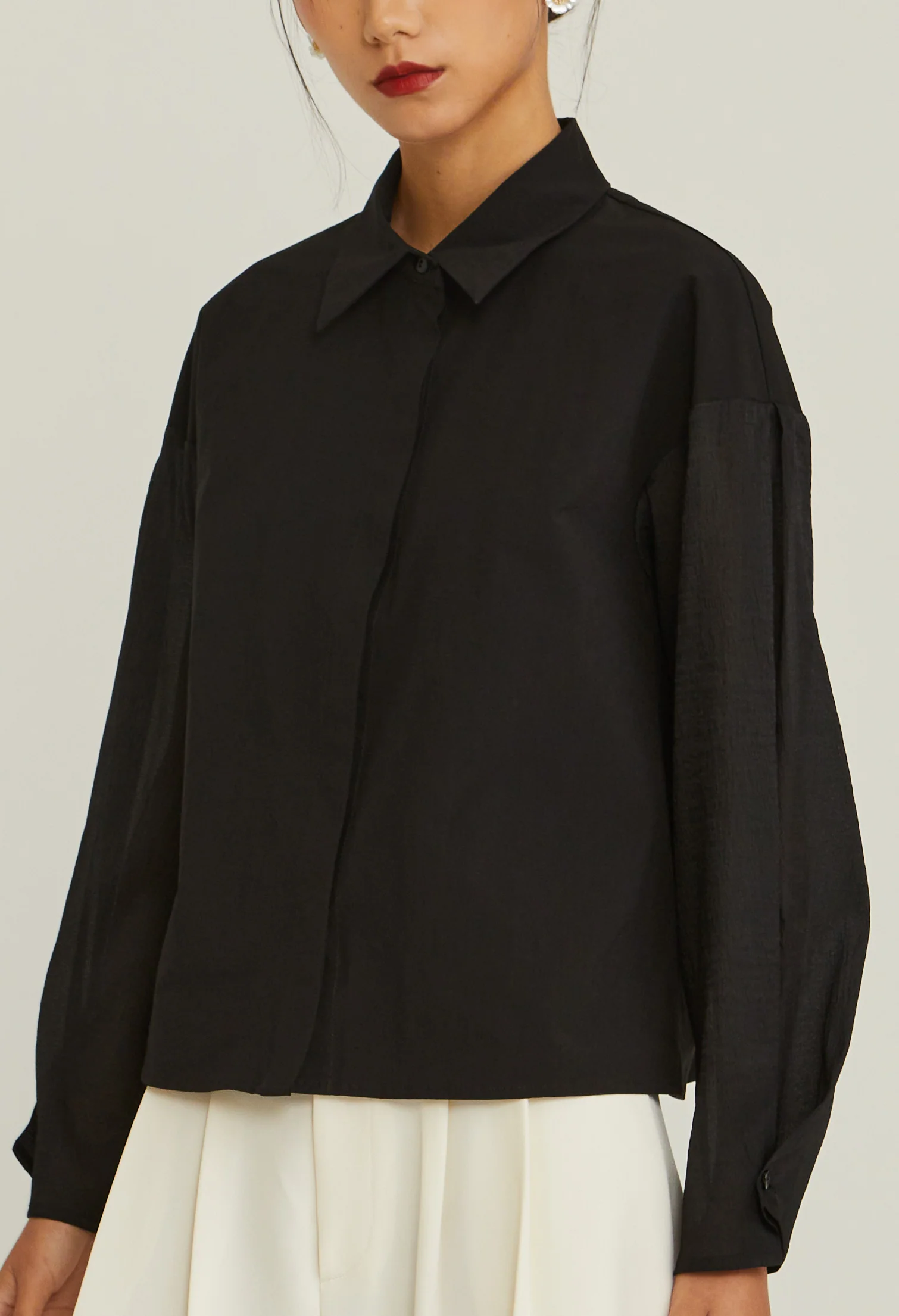 Moonveil Long Sleeves Blouse