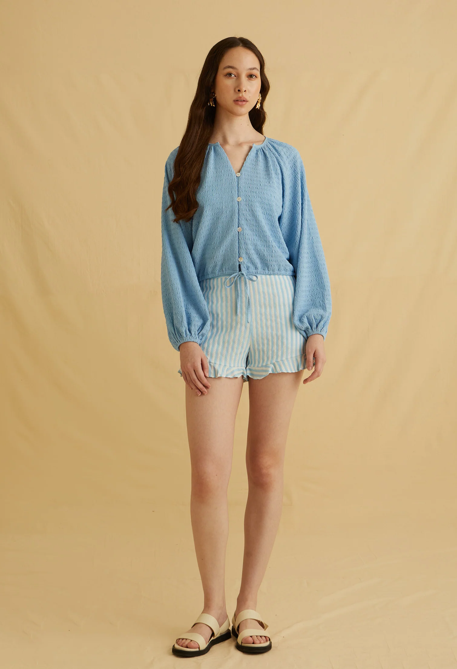 Solari Brezza Long Sleeves Top