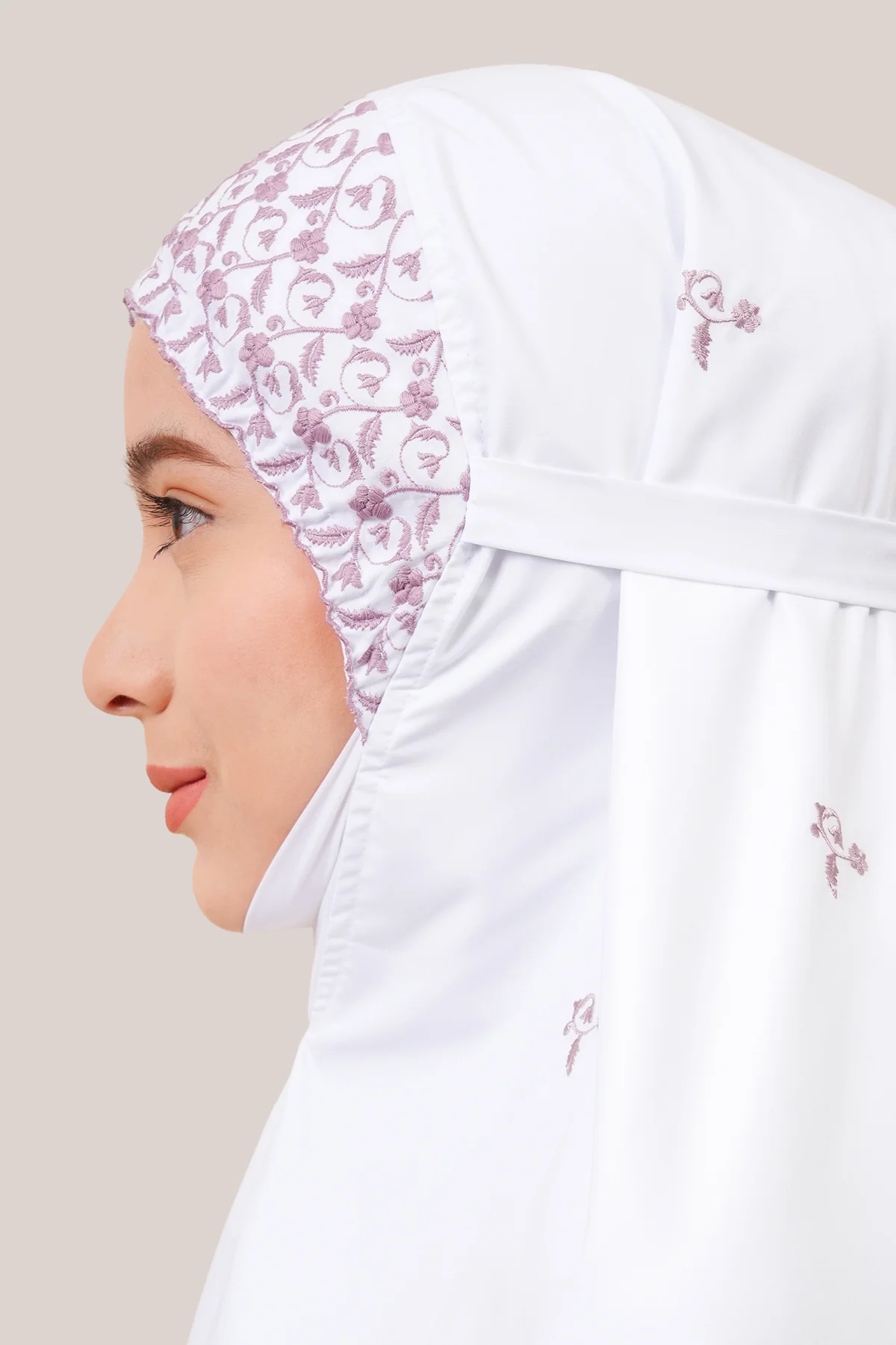 Telekung Broderie Sarimas Rona