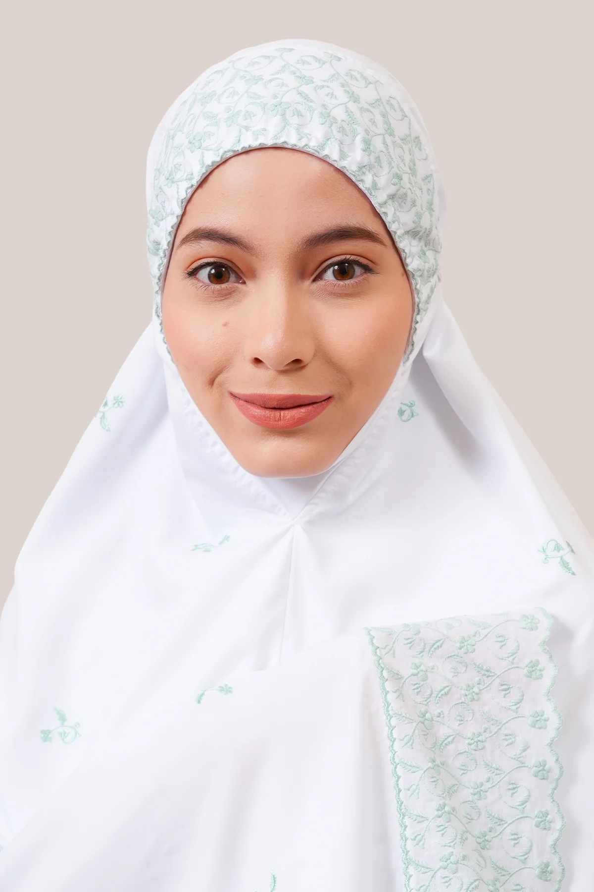 Telekung Broderie Sarimas Rona