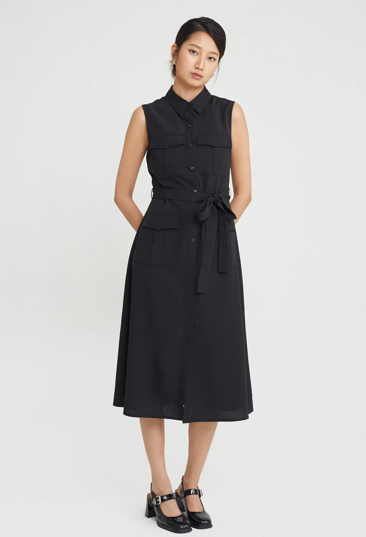 Jasmine Crest Frontie Midi Dress