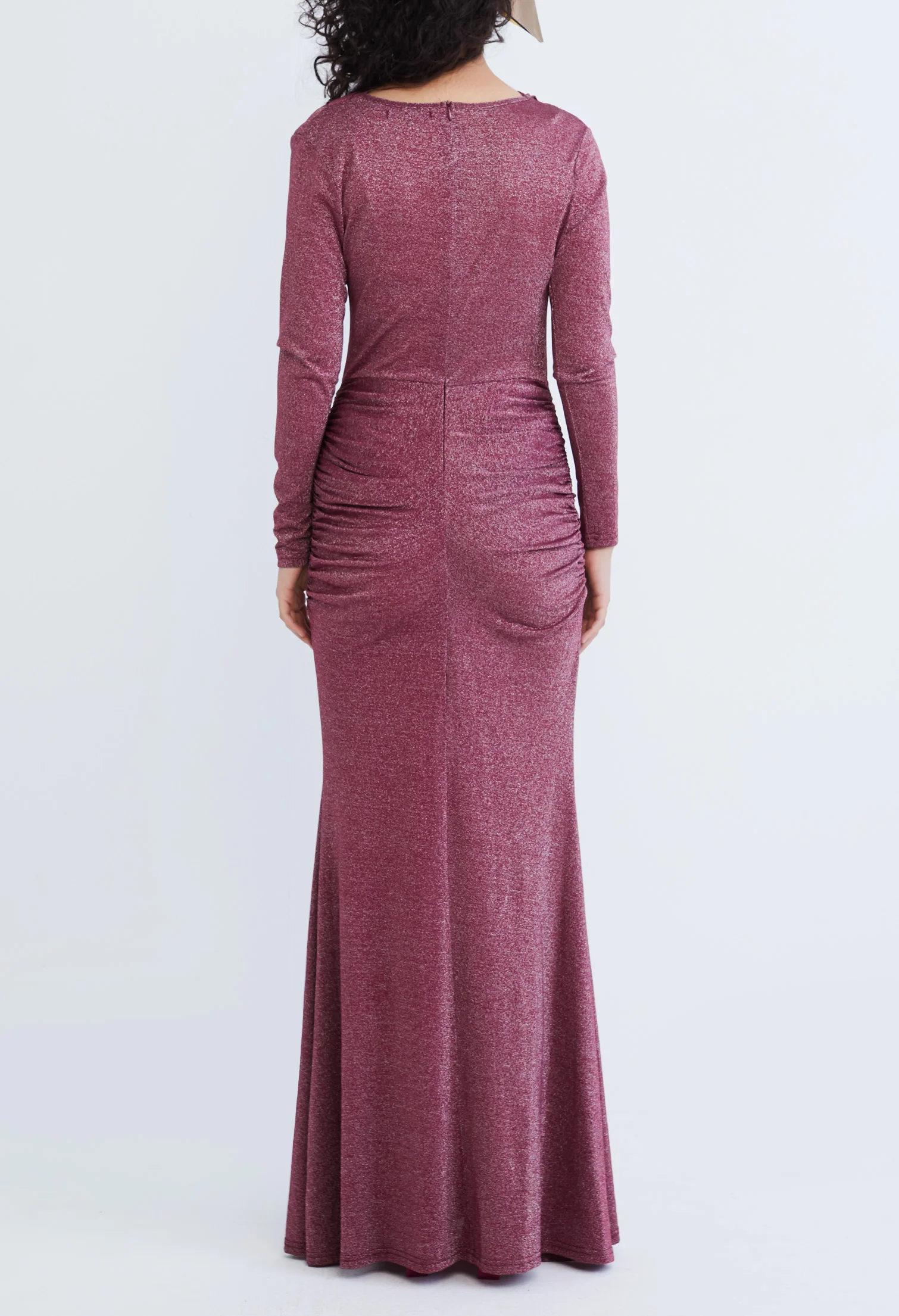 Starlight Glitter Maxi Dinner Dress