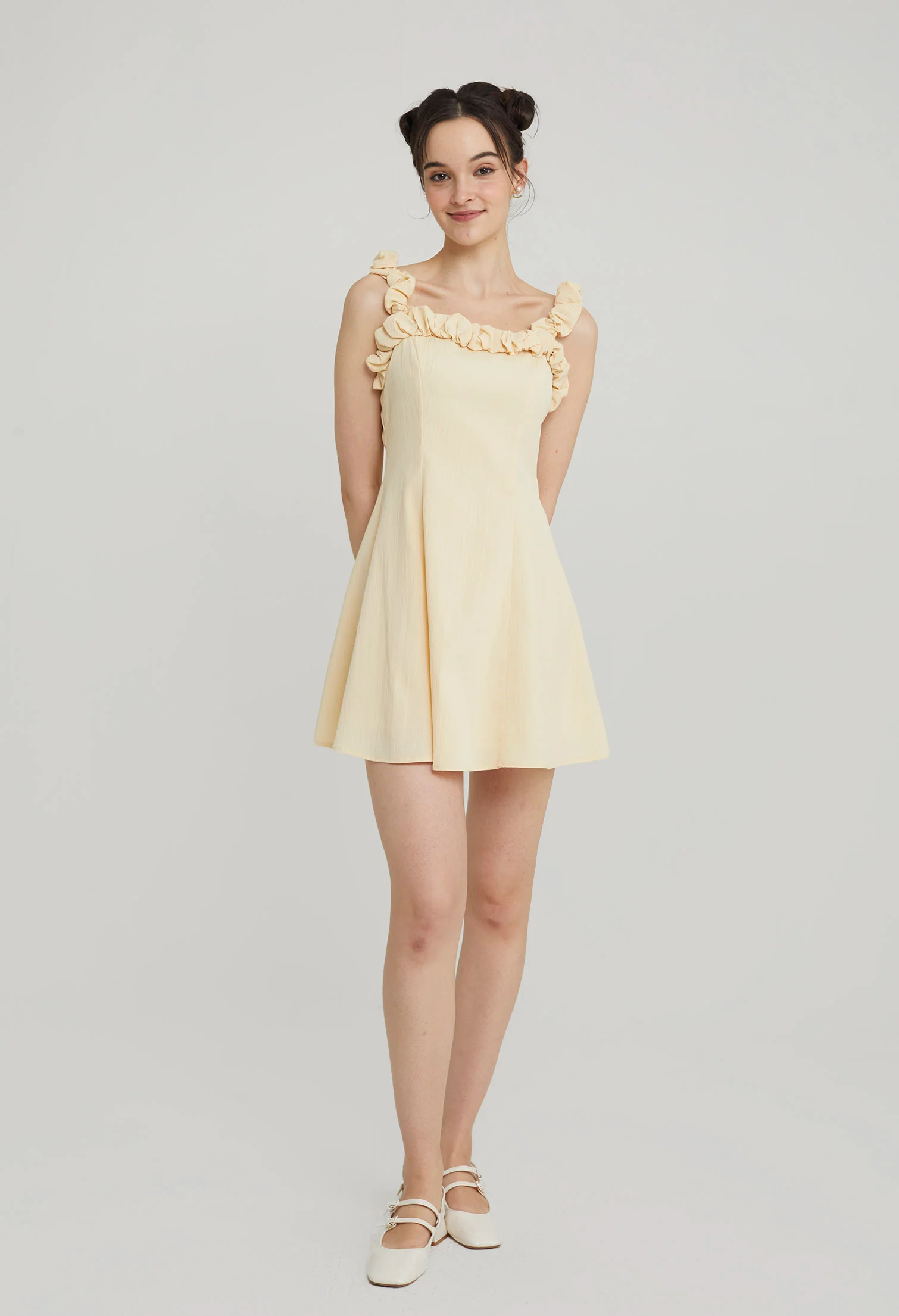 Sunnydew Ruffled Dress