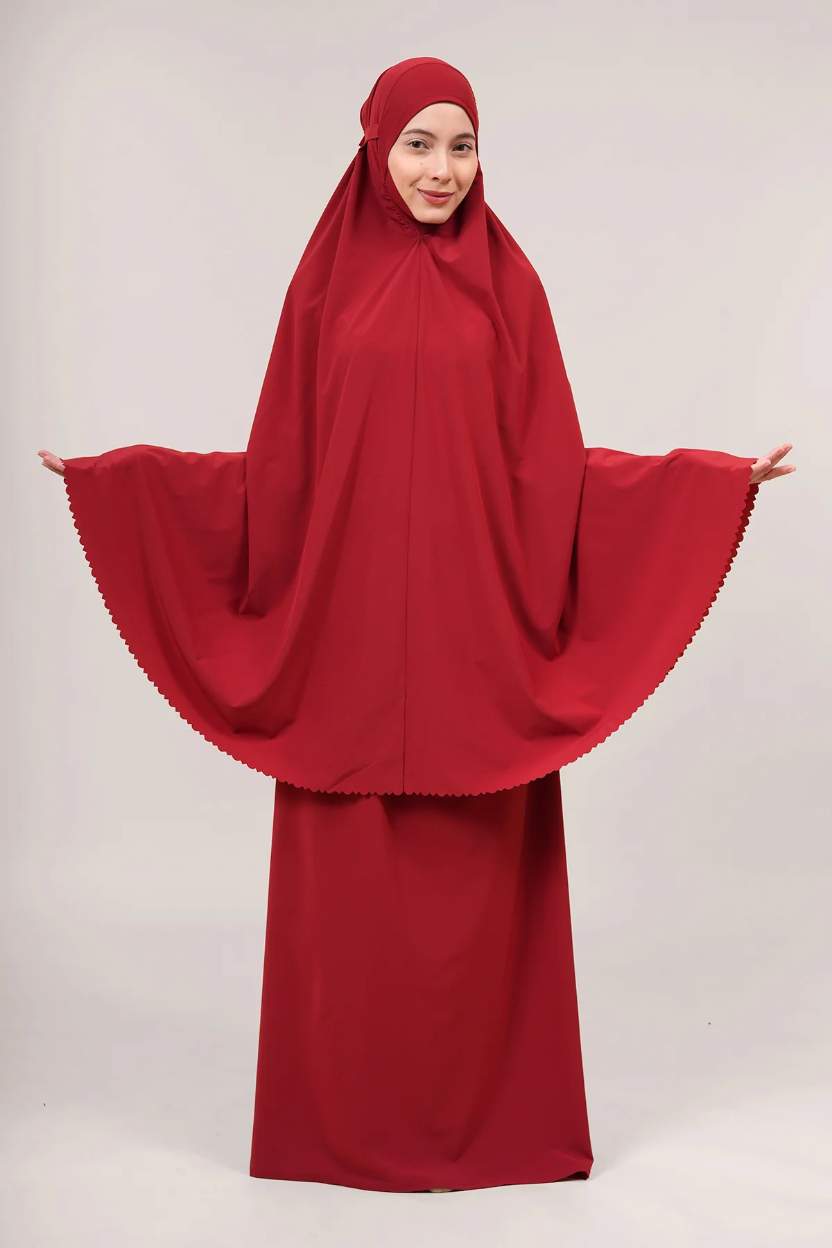 Telekung Flair Aria Deen