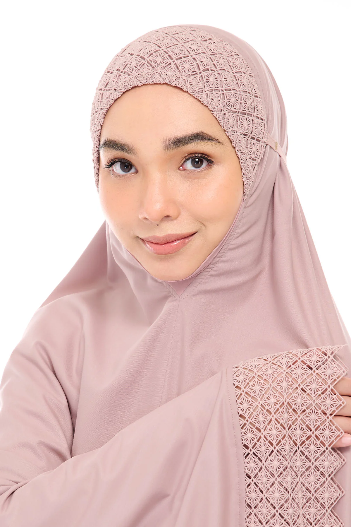 Telekung Modish Asanoha