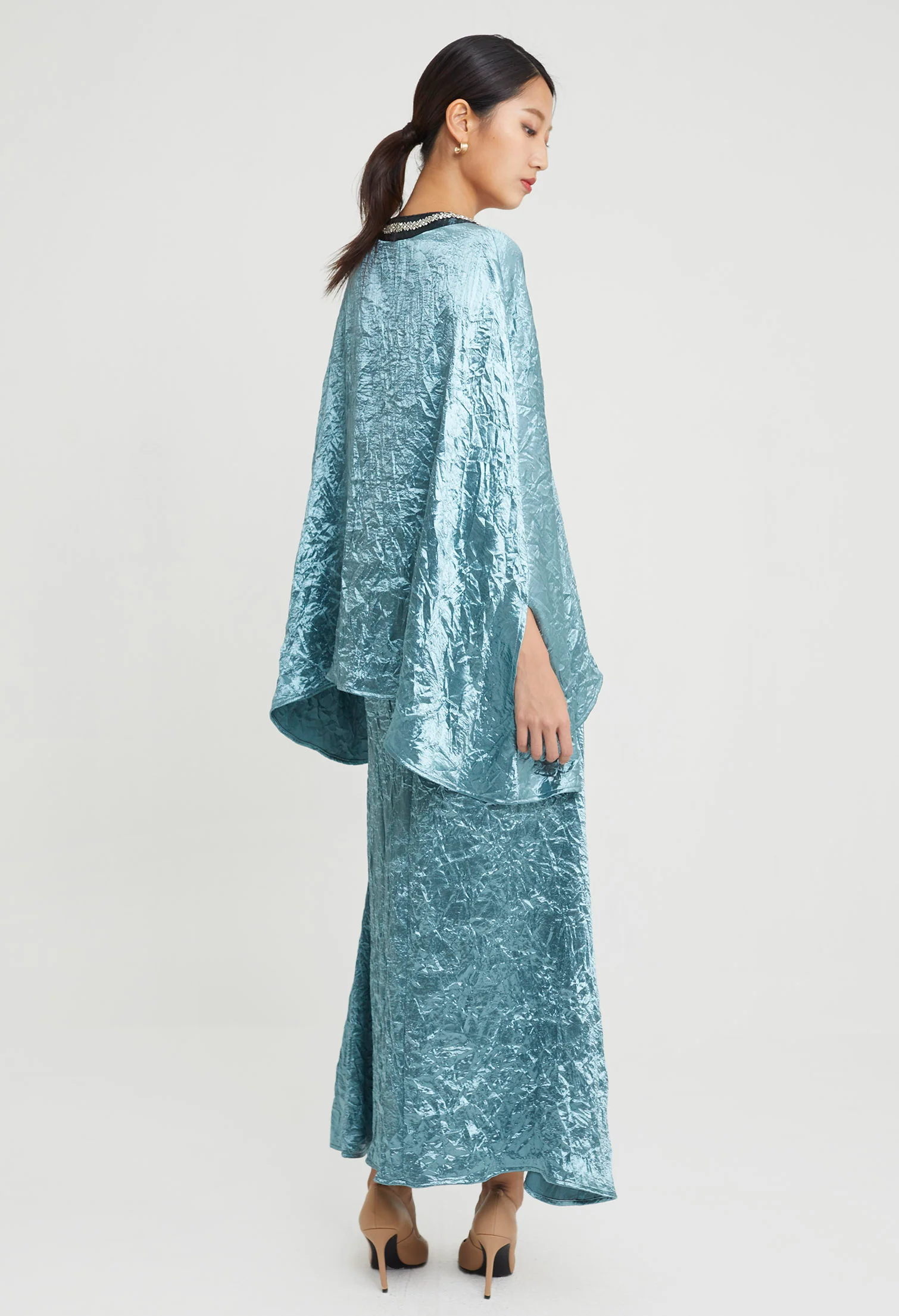 Two Way Jade Luxy Satin Top