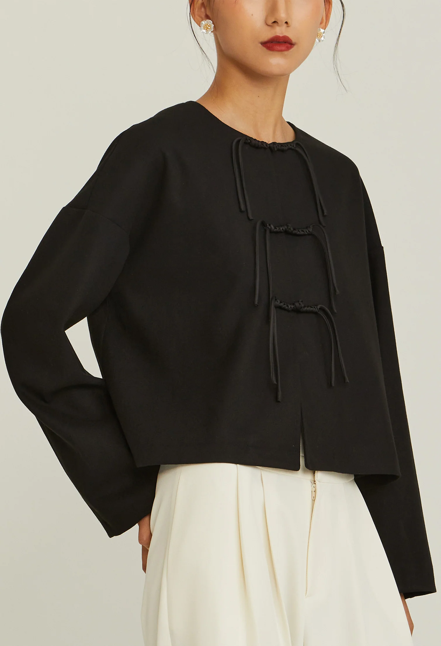 Celestial Knot Long Sleeves Top