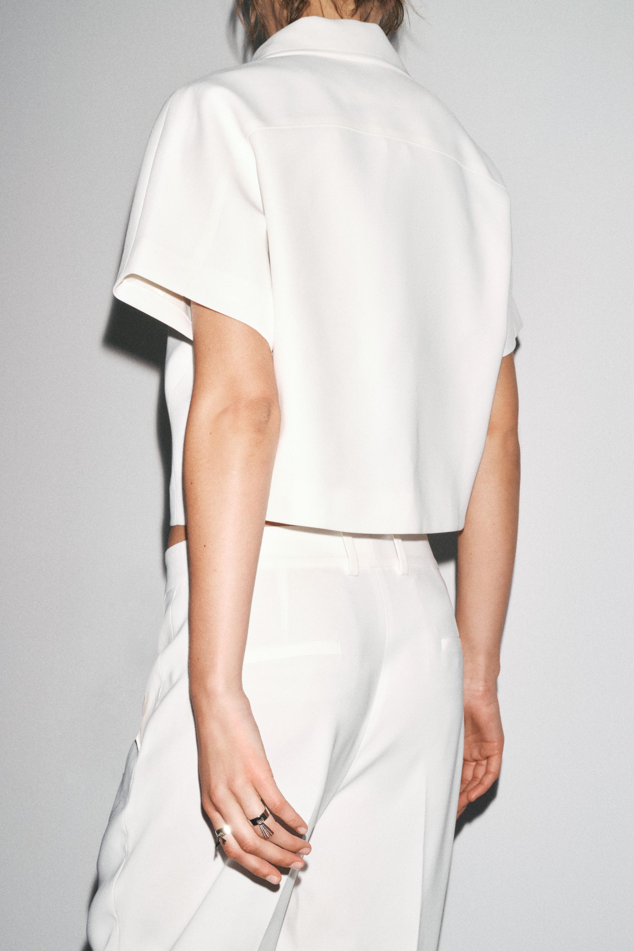 ZW COLLECTION CROPPED JACKET