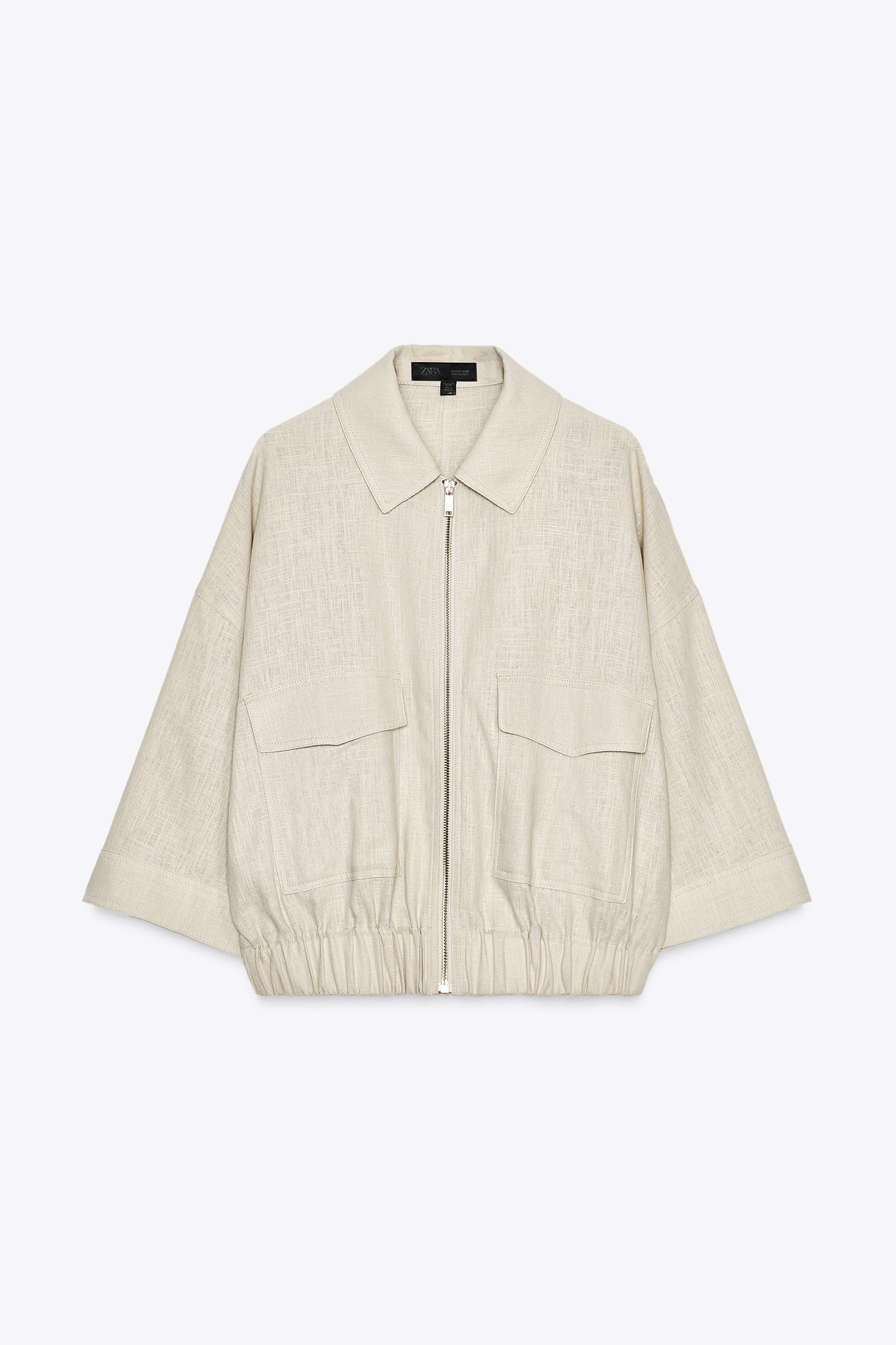 LINEN SAFARI JACKET