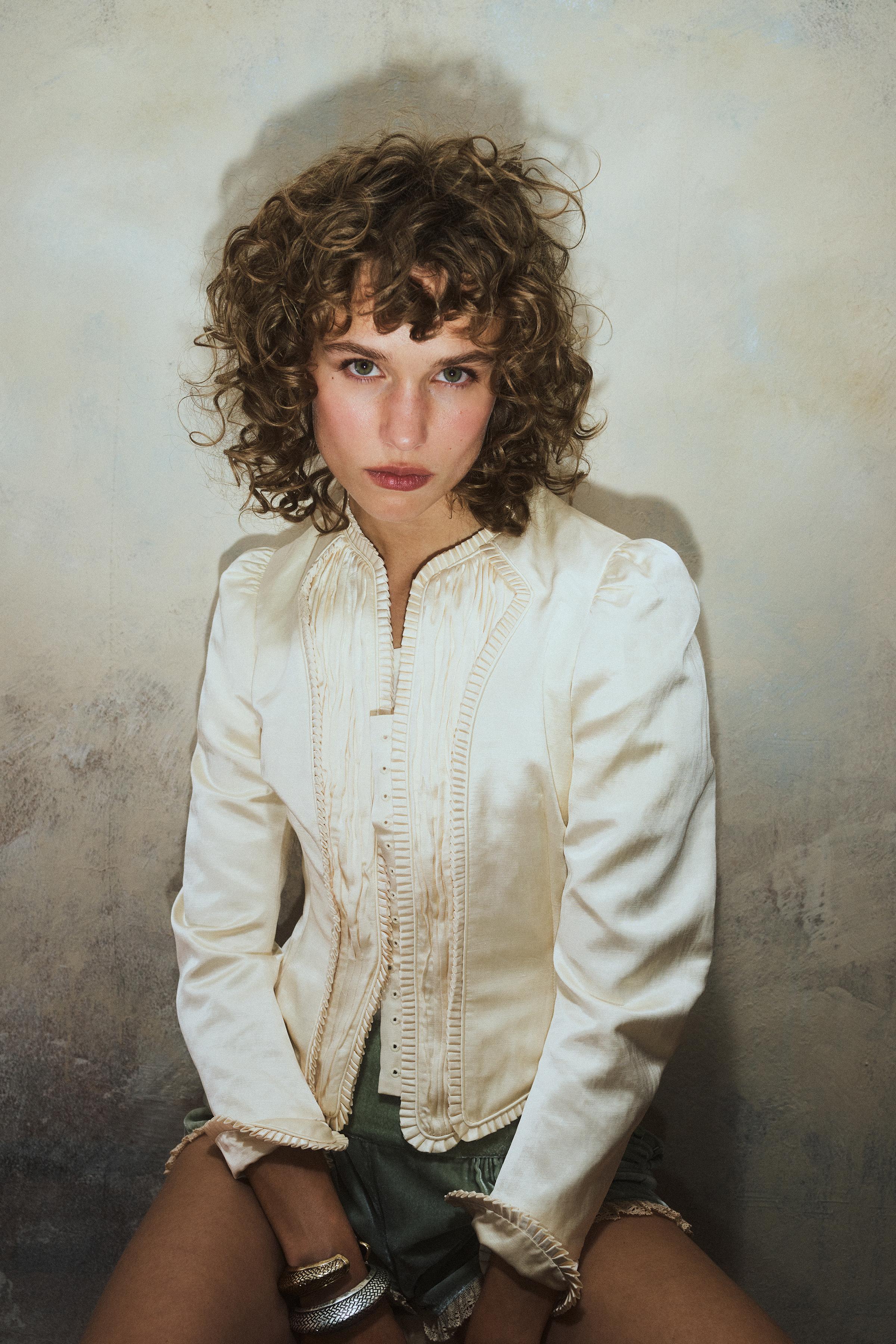 LINEN CORSET JACKET KATE MOSS X ZARA