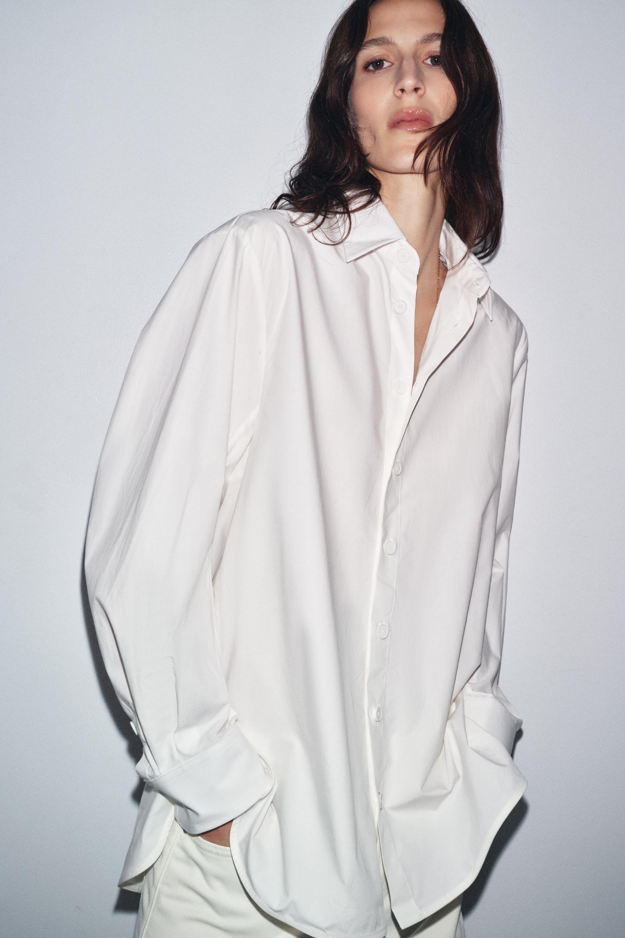 ZW COLLECTION POPLIN SHIRT