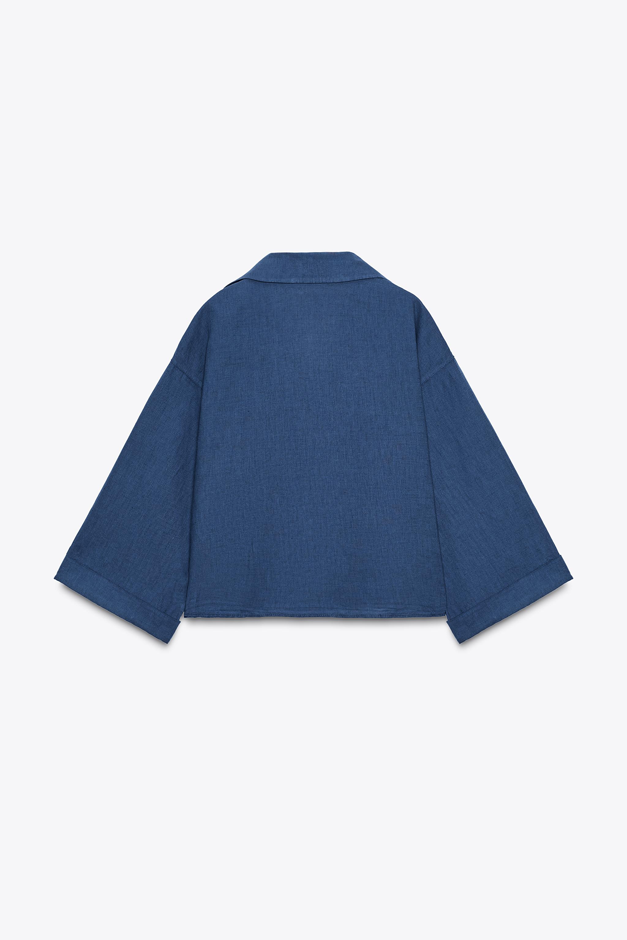 ZW COLLECTION LINEN SHIRT