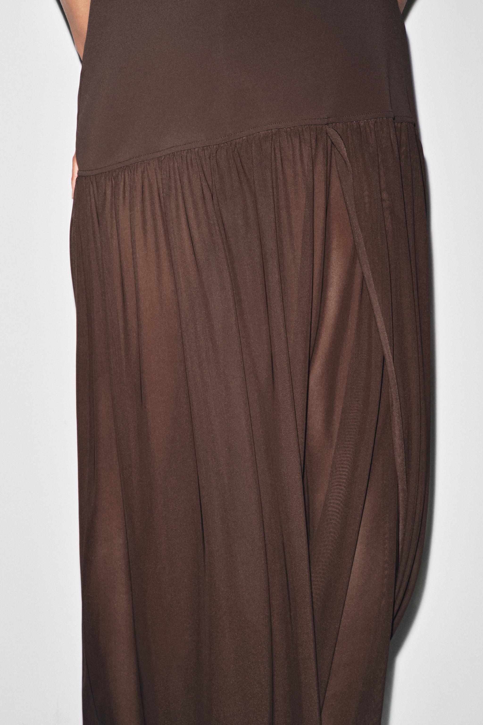 COMBINATION HALTER DRESS