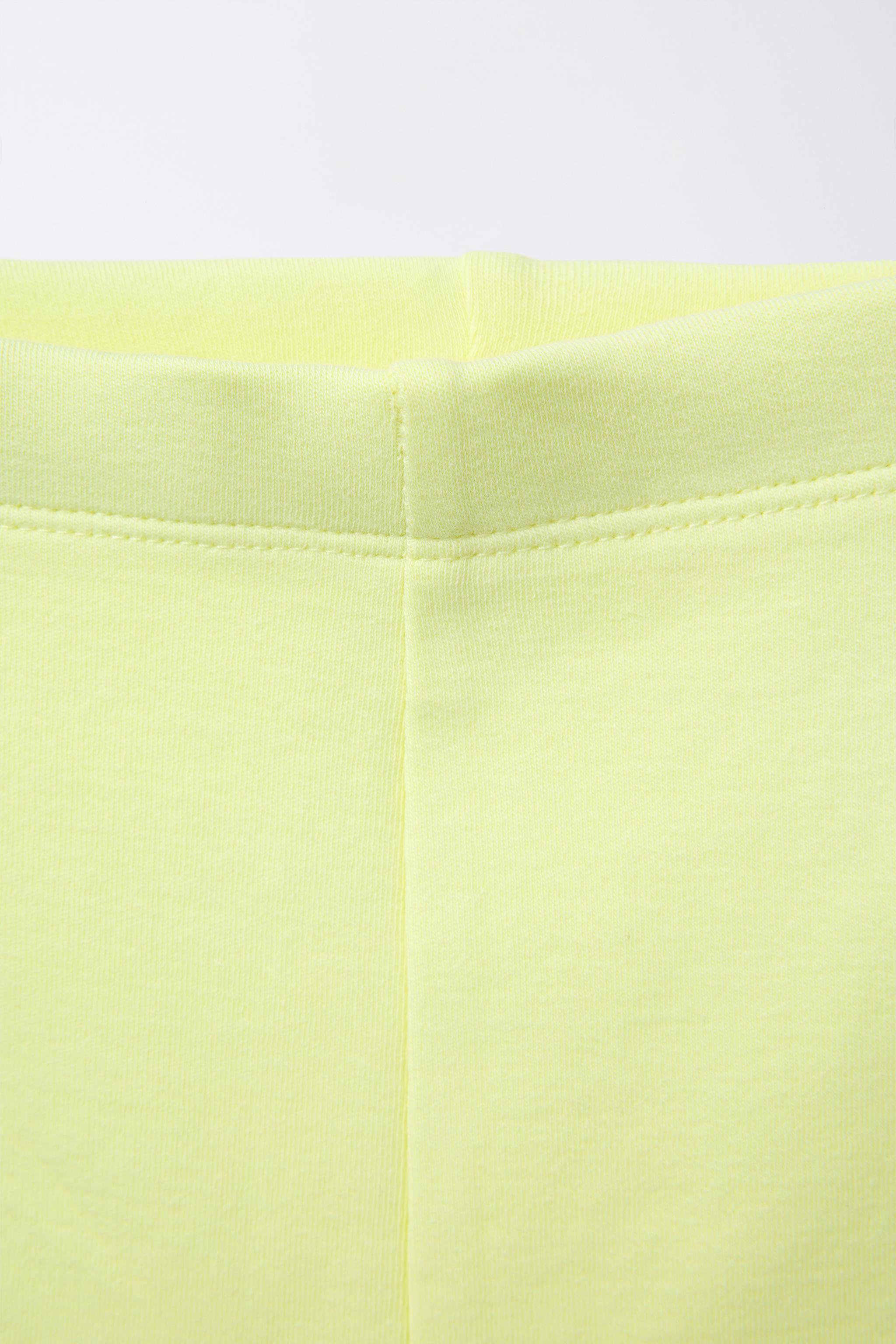 TWO-PACK PLAIN AND PRINTED CYCLING LEGGINGS