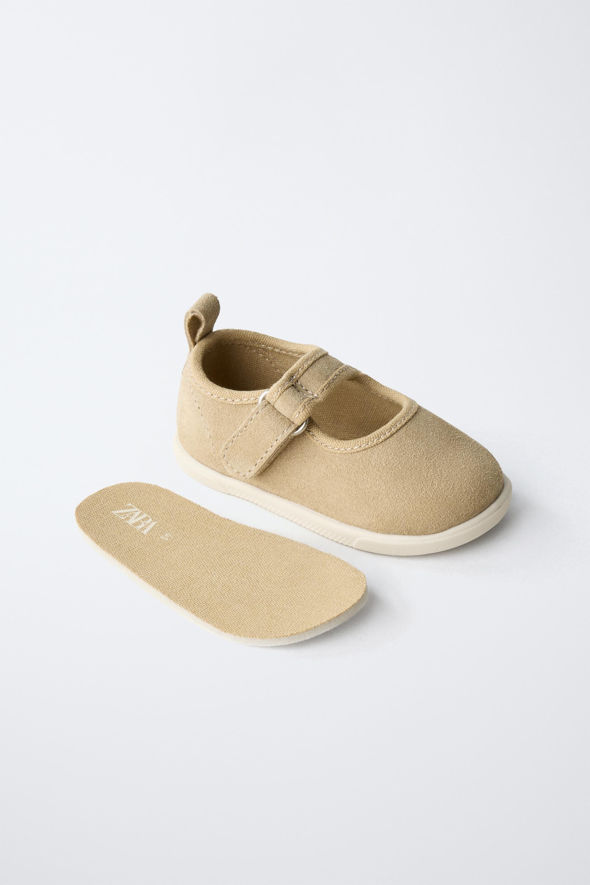 BAREFOOT LEATHER BALLET FLATS