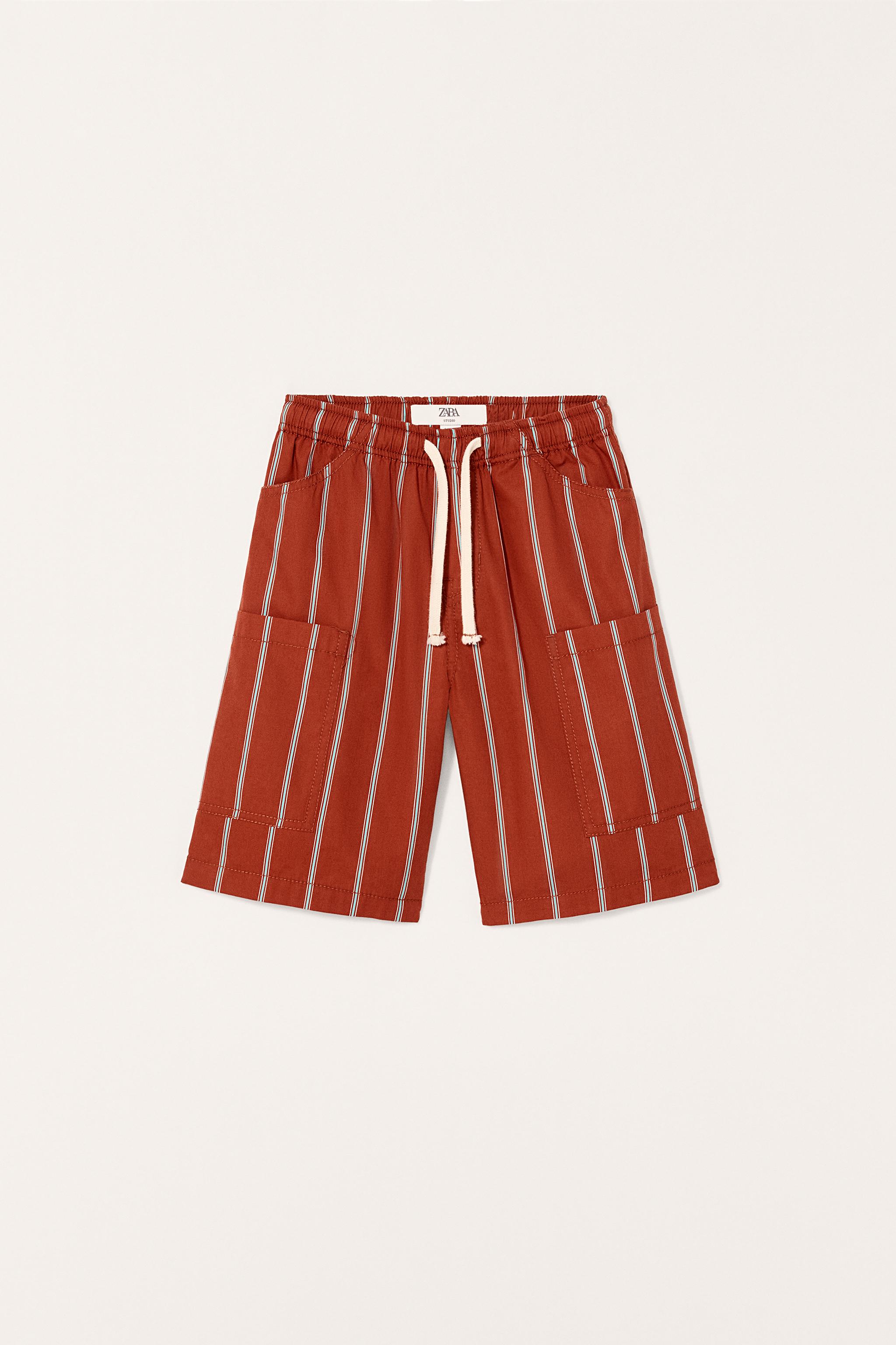 STRIPED CARGO SHORTS LIMITED EDITION
