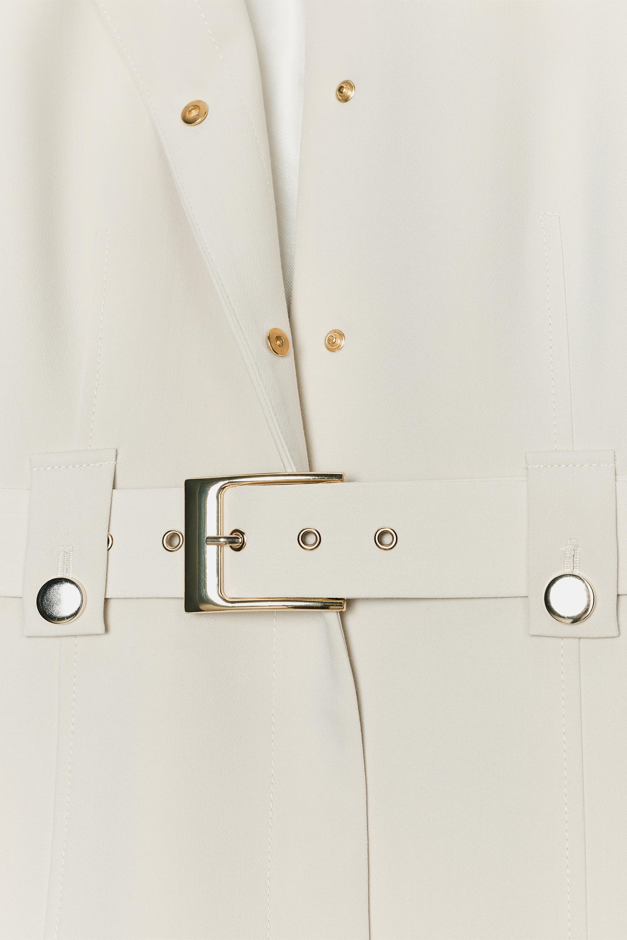 BELTED TAILORED BLAZER