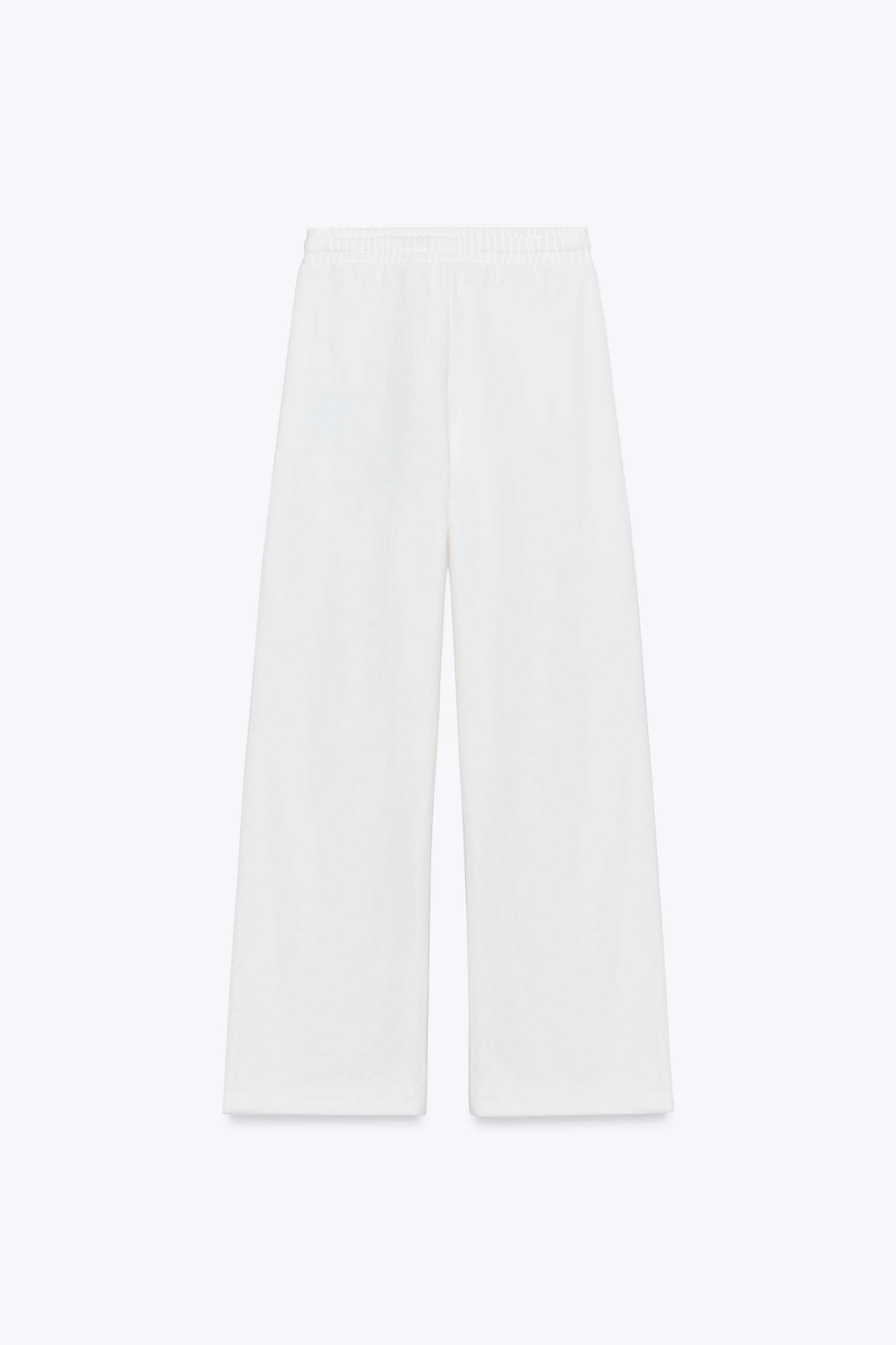 COTTON TEXT PANTS