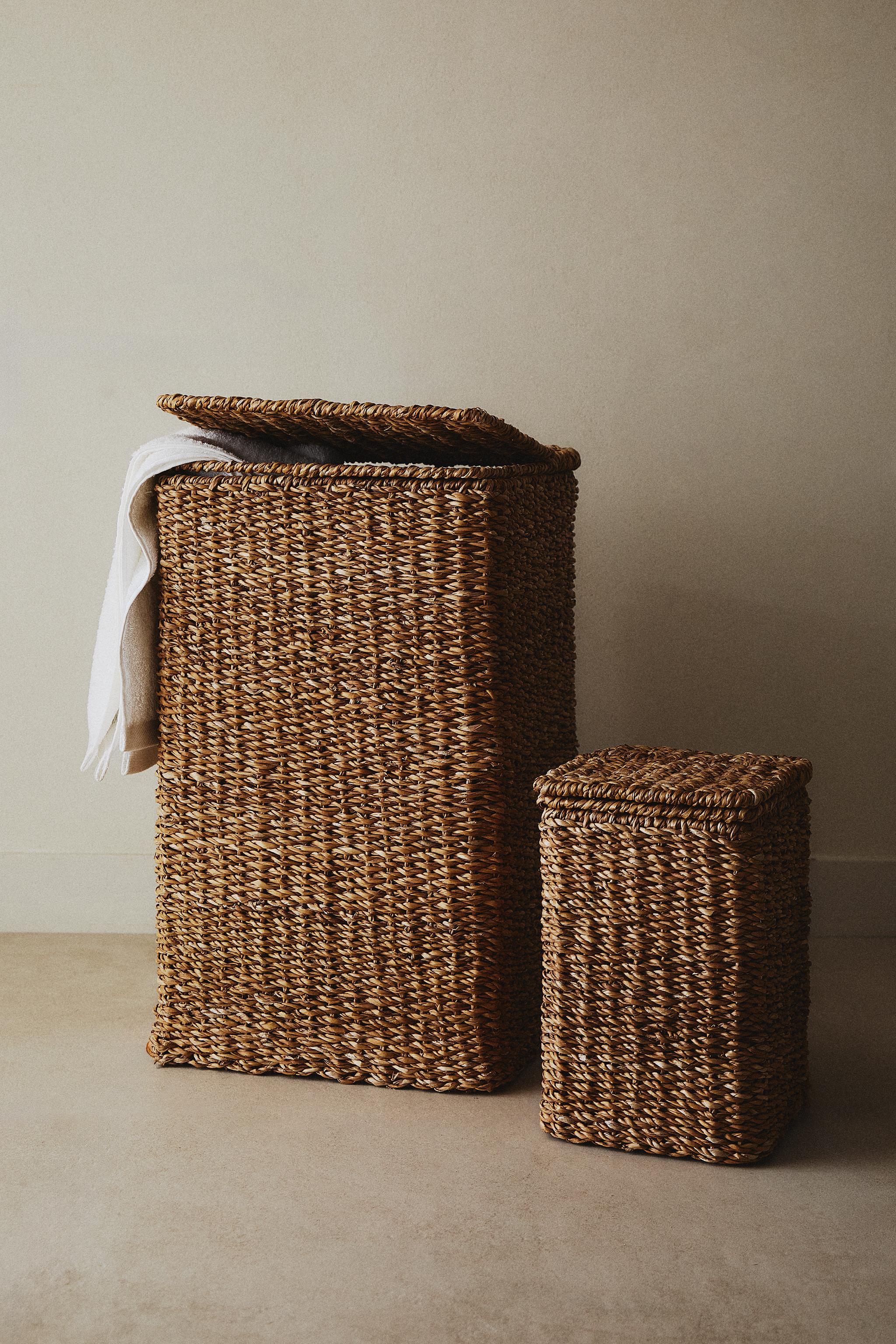 BRAIDED LAUNDRY HAMPER