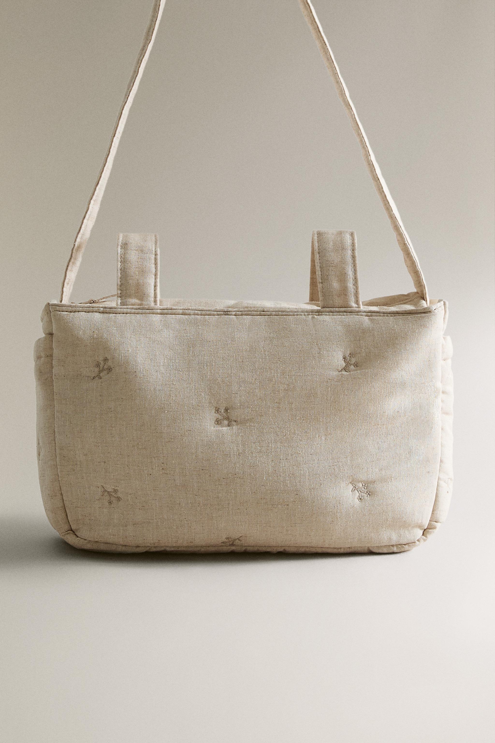 EMBROIDERED DIAPER BAG