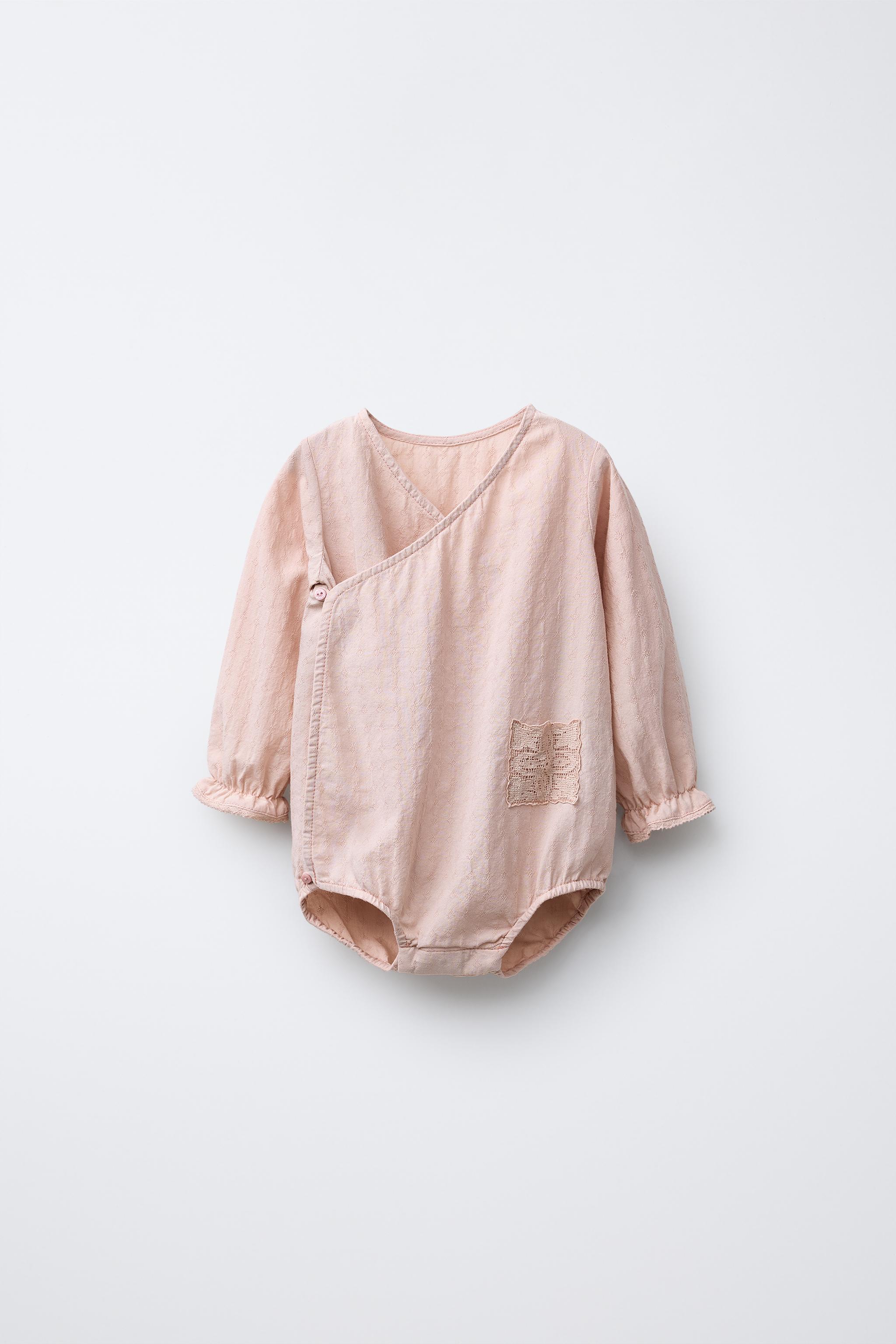 EMBROIDERED LACE ROMPER