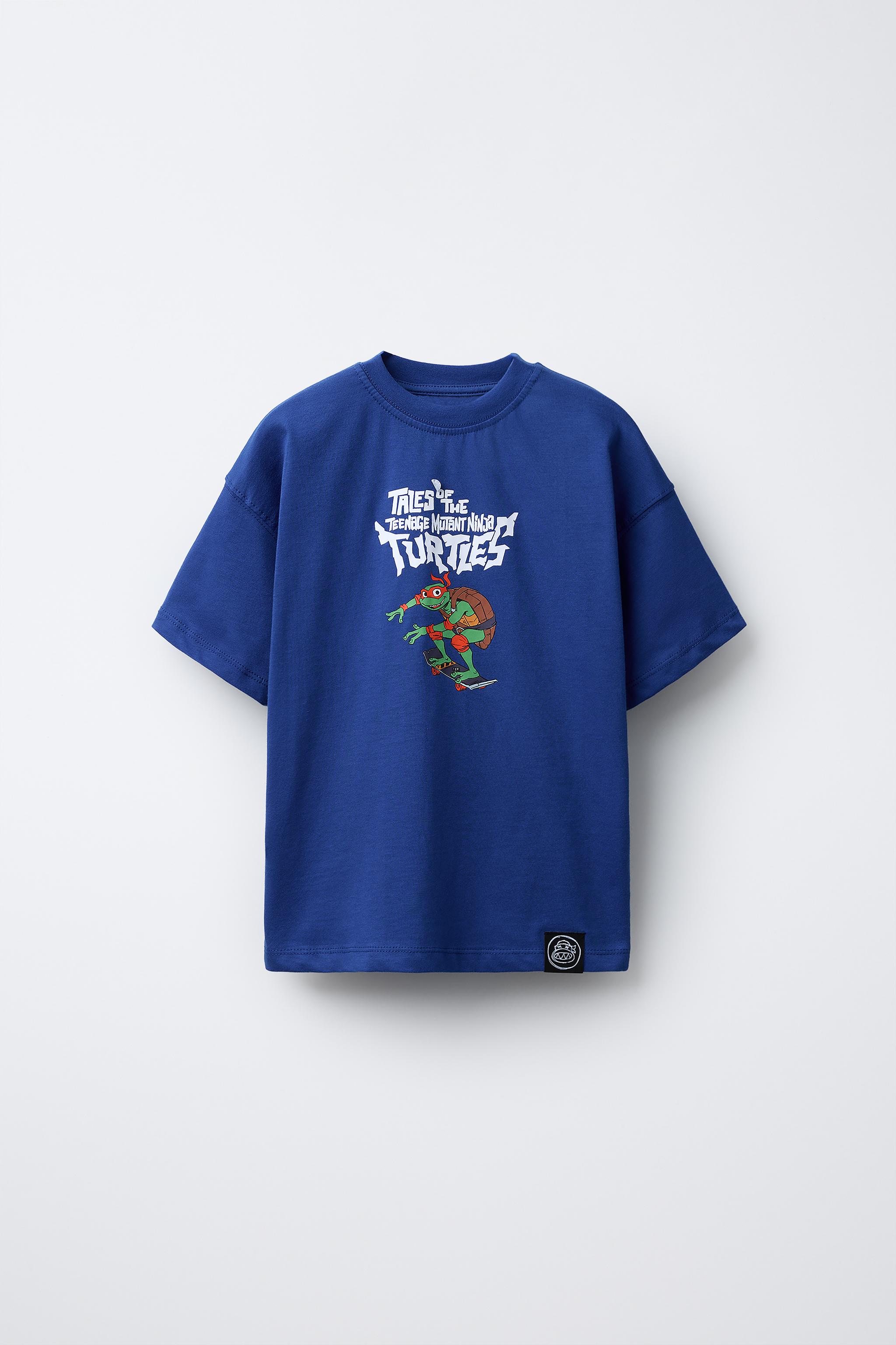 TEENAGE MUTANT NINJA TURTLES © VIACOM PRINTED T-SHIRT