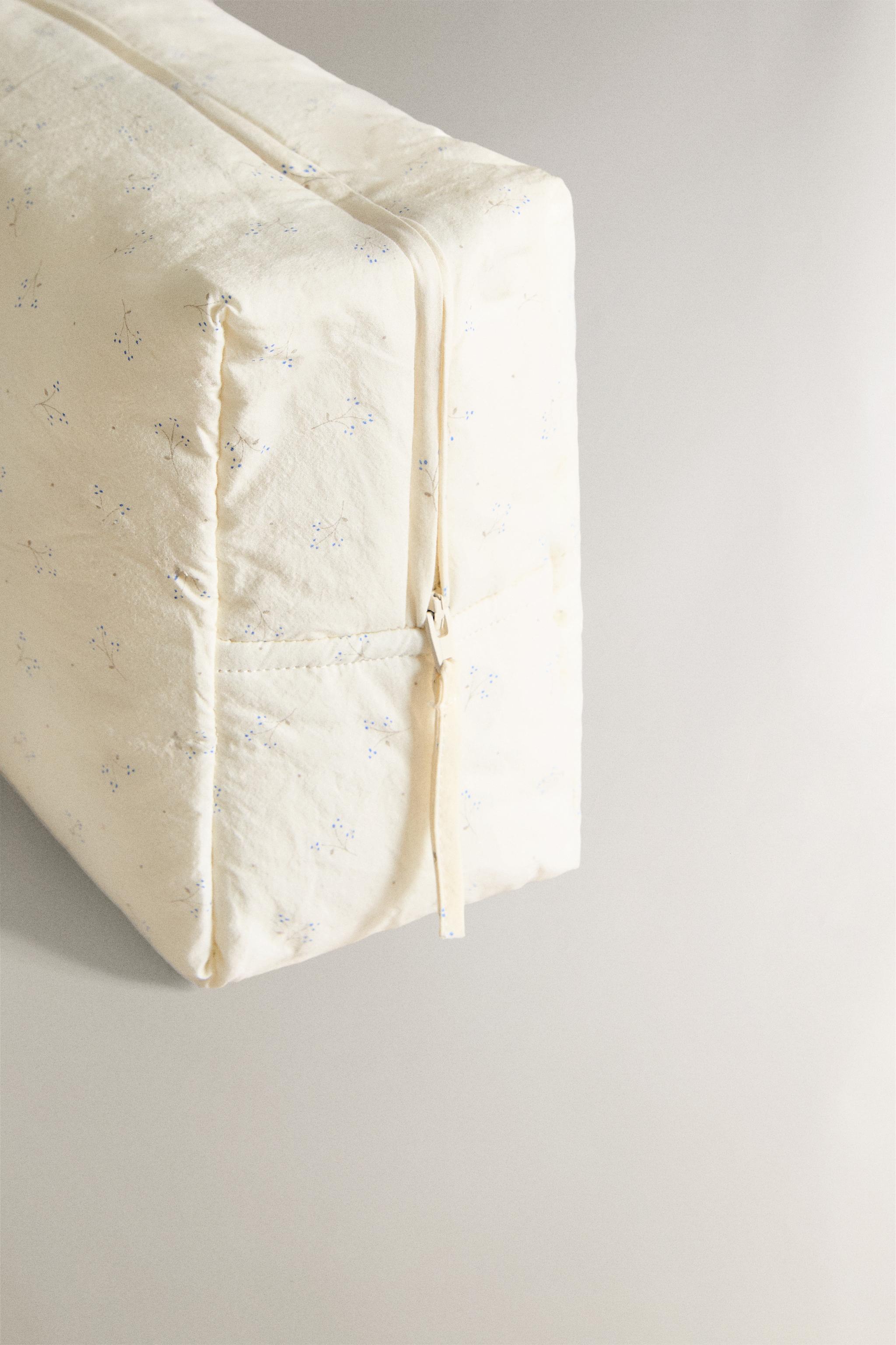 CHILDREN'S LARGE FLORAL COSMETIC BAG