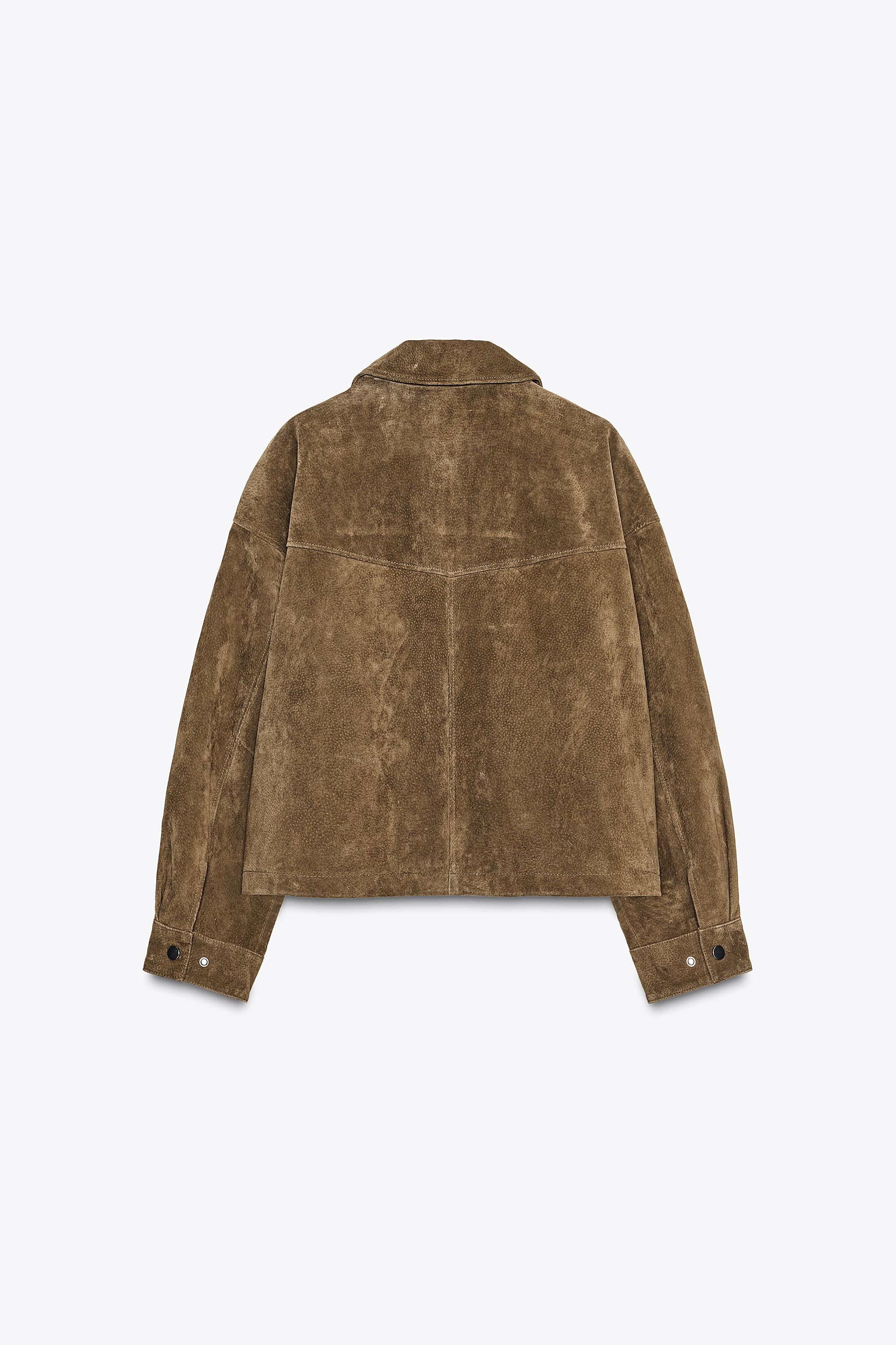 100% LEATHER BOMBER JACKET