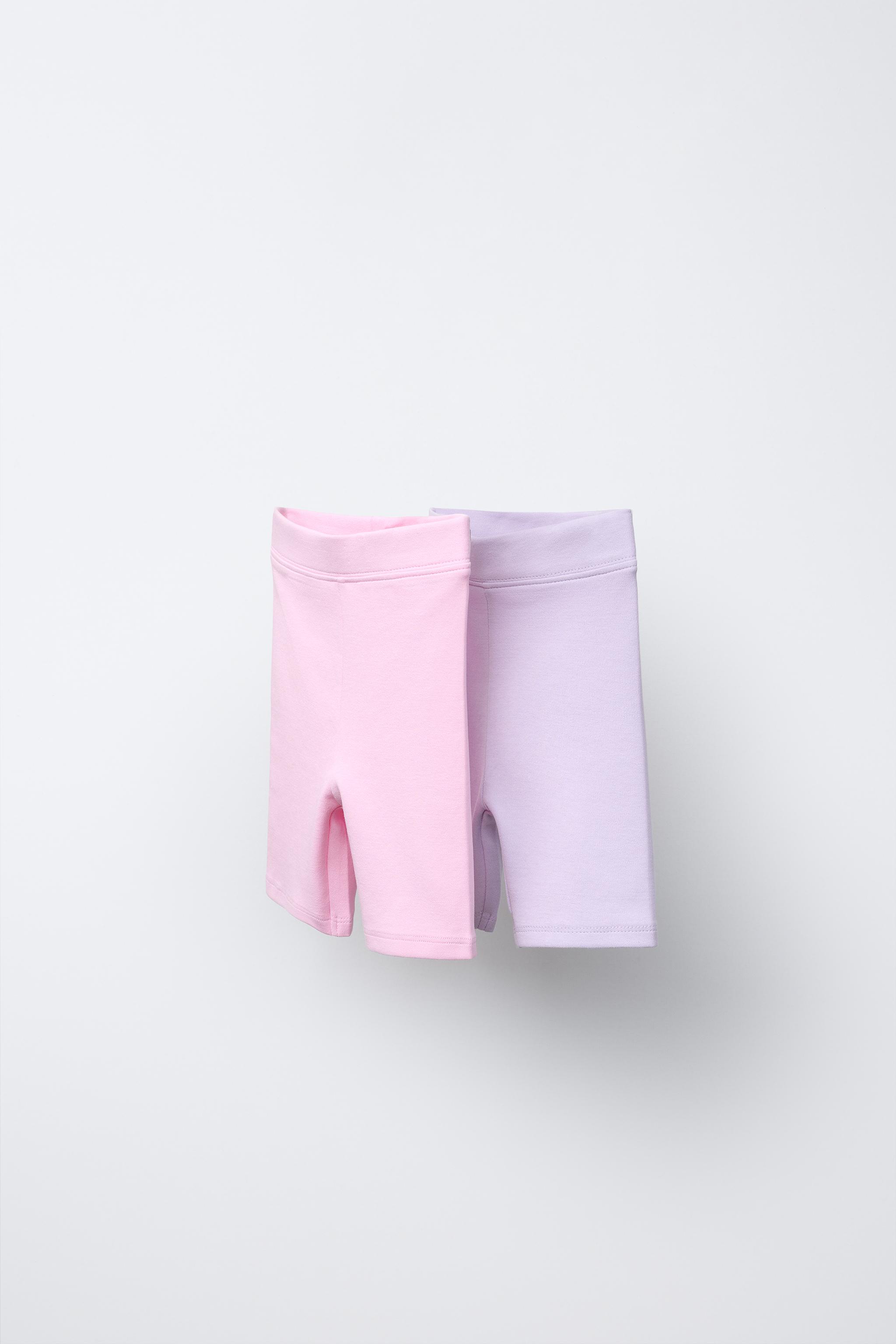 TWO-PACK PLAIN BIKE SHORTS