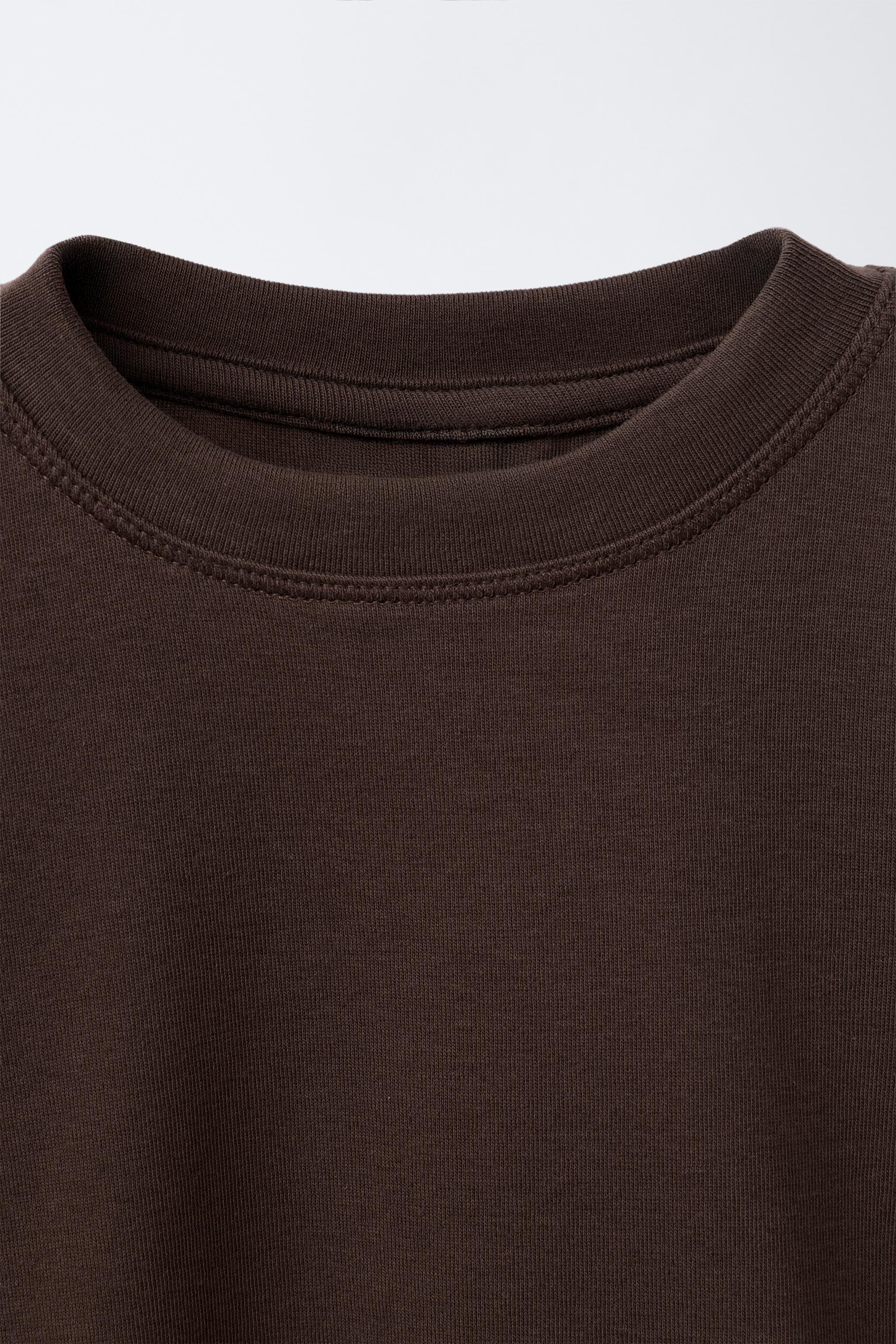 BASIC CROPPED T-SHIRT