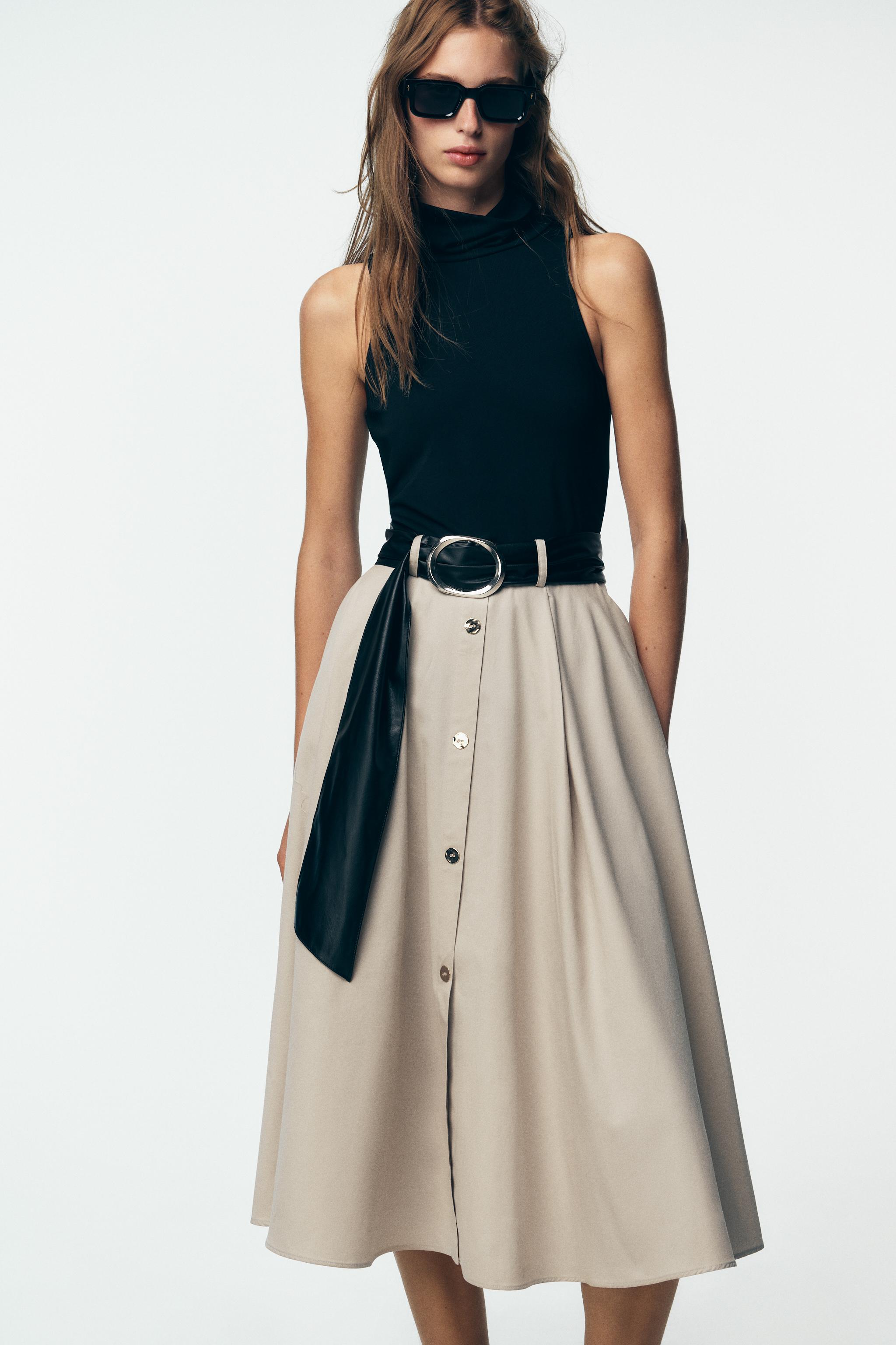 COMBINATION BELTED DRESS