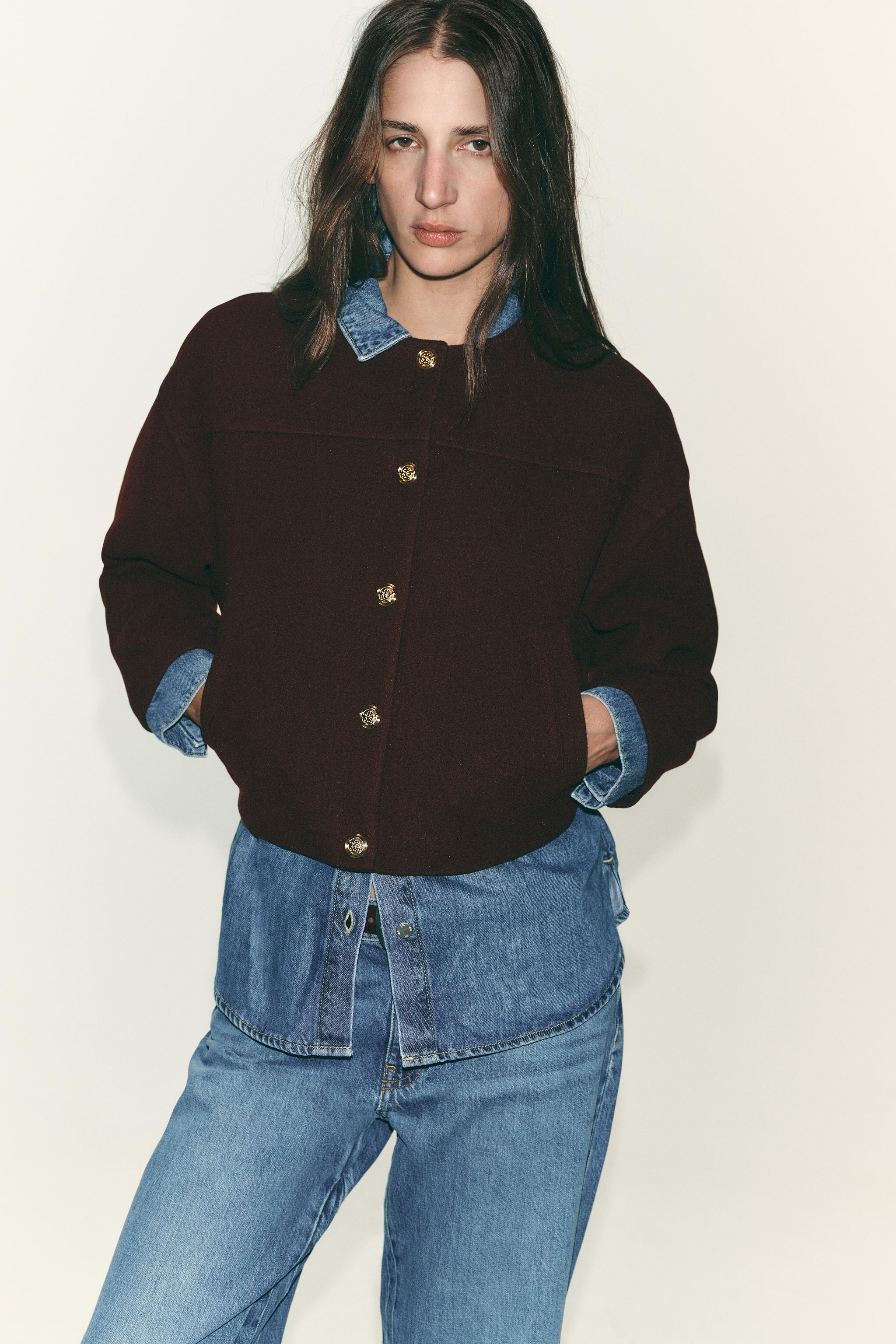 SOFT JACKET WITH GOLD BUTTONS