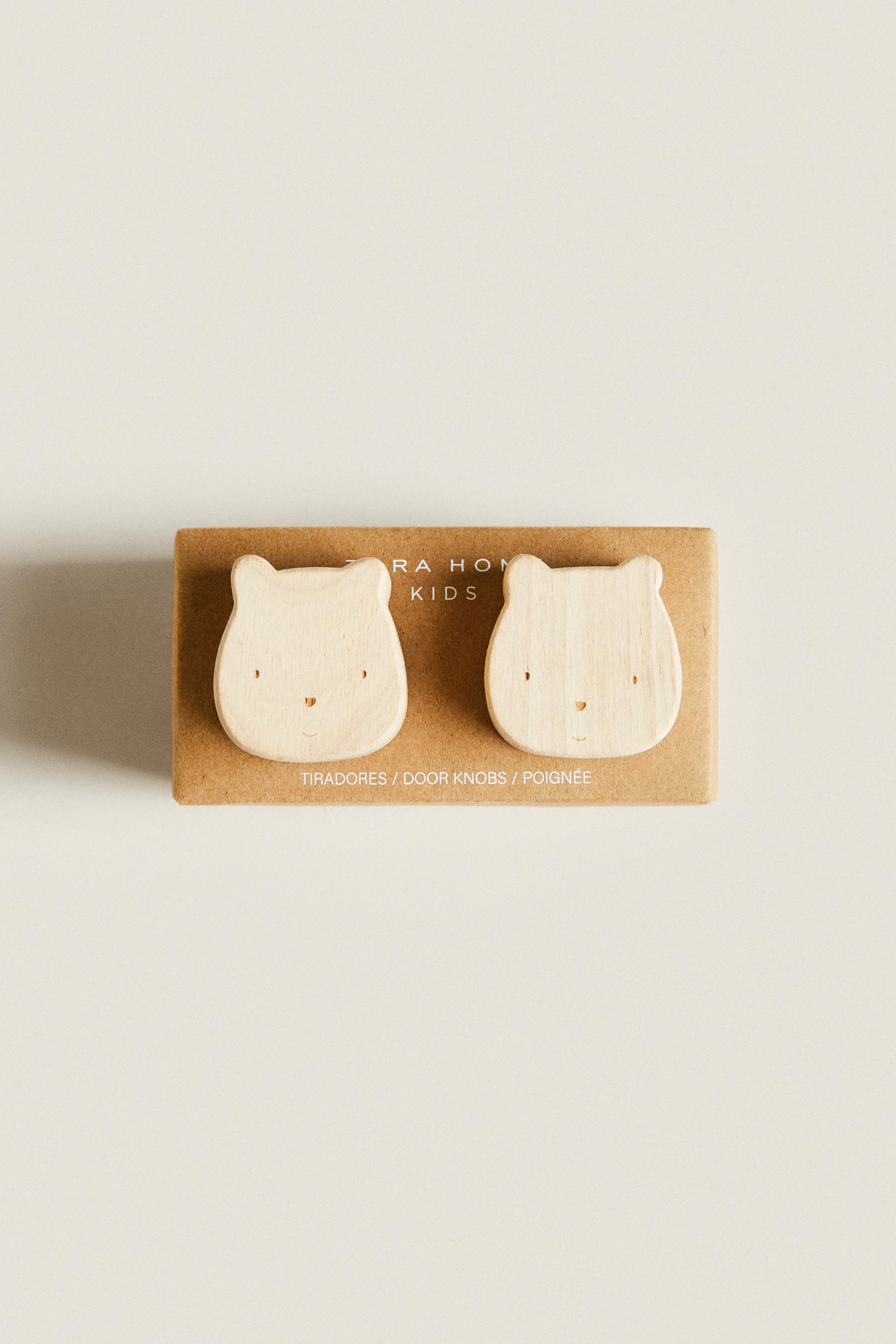 SET OF CHILDREN’S BEAR KNOBS (SET OF 2)