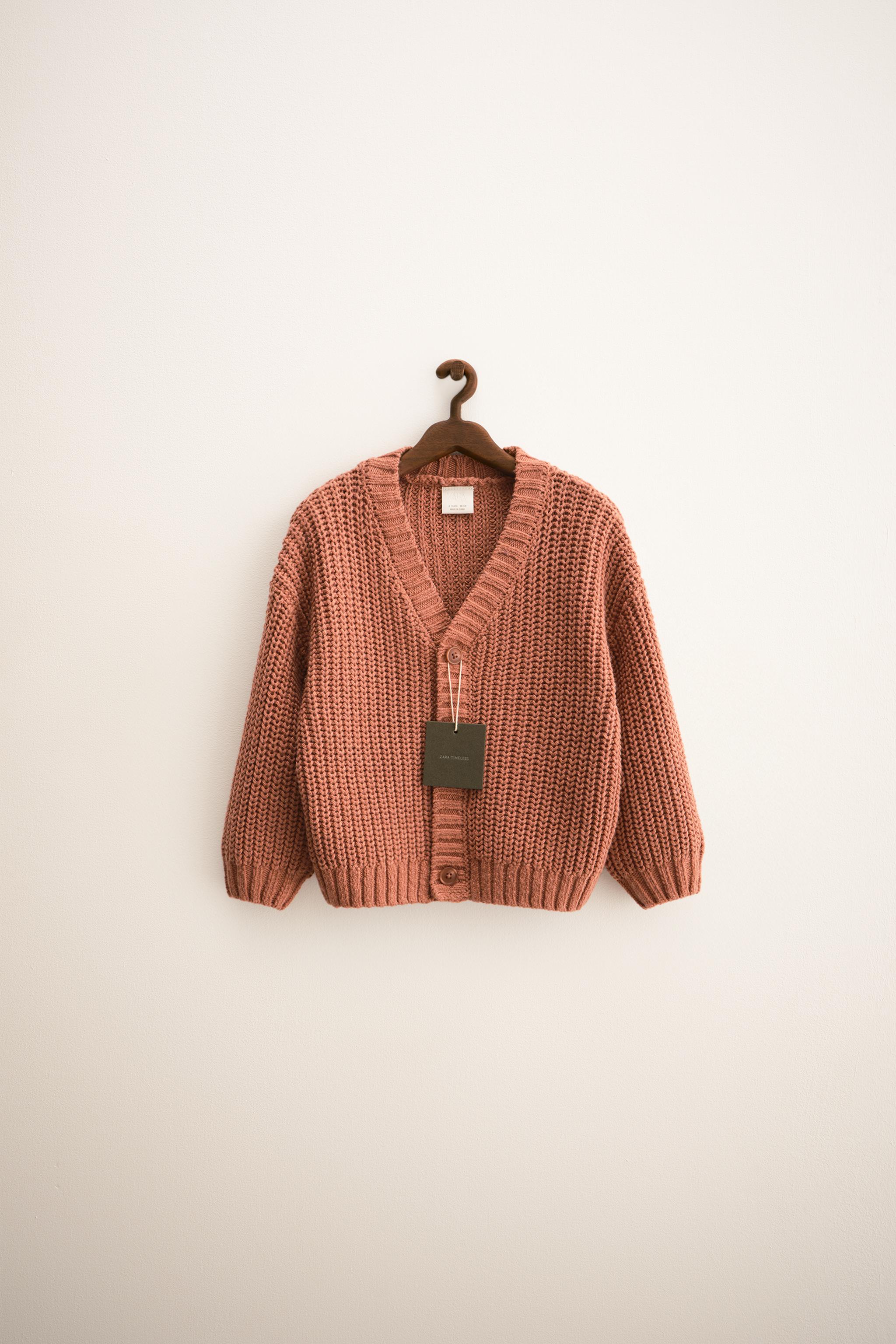 ZARA TIMELESS - CHUNKY KNIT CARDIGAN