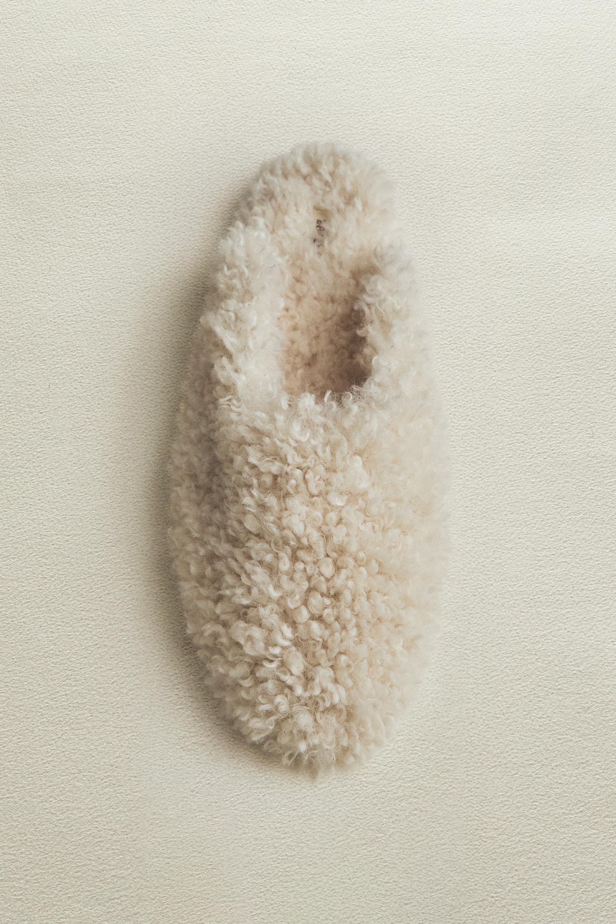 FAUX SHEARLING MULE SLIPPERS