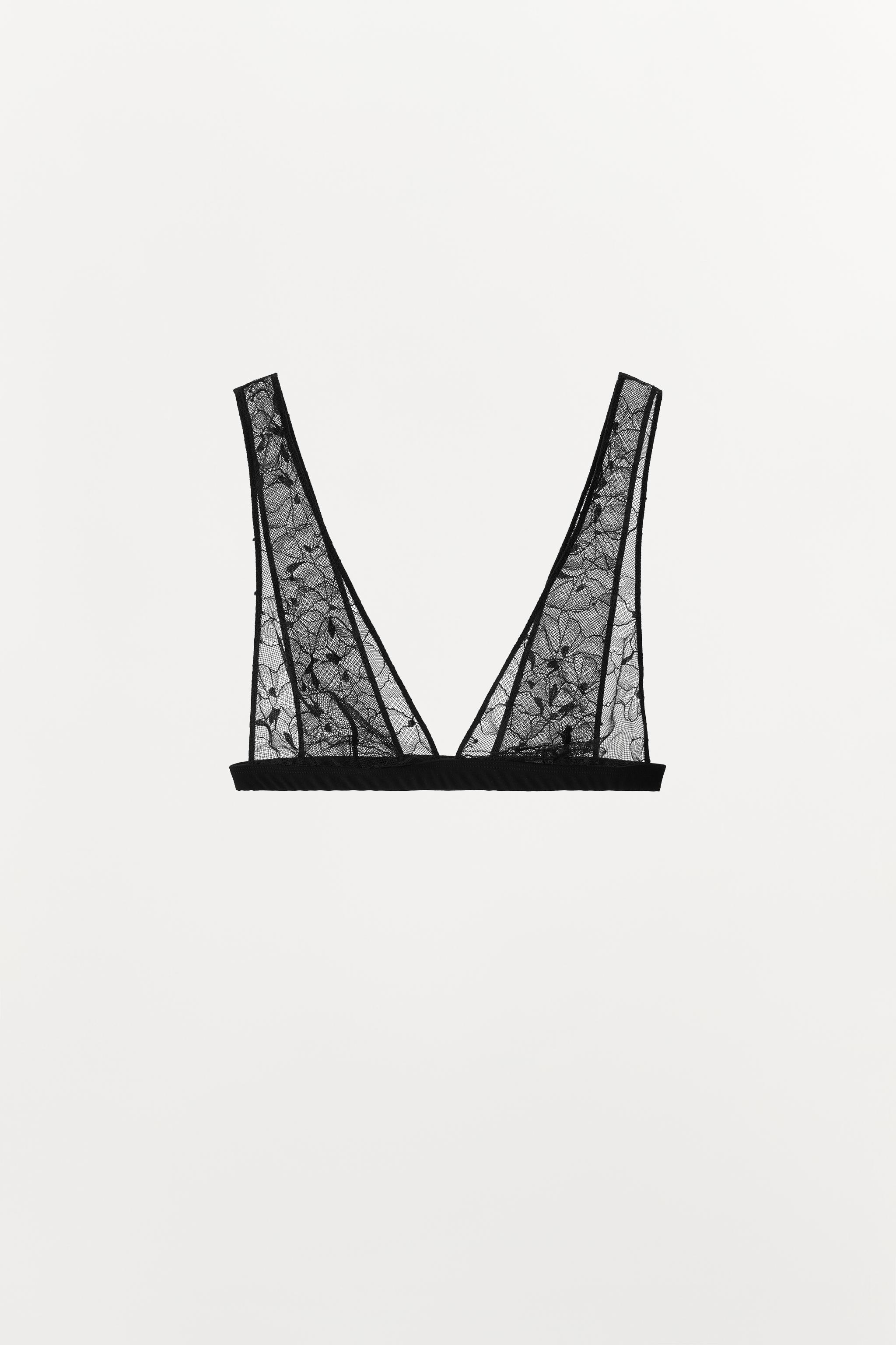 LACE TRIANGLE BRALETTE