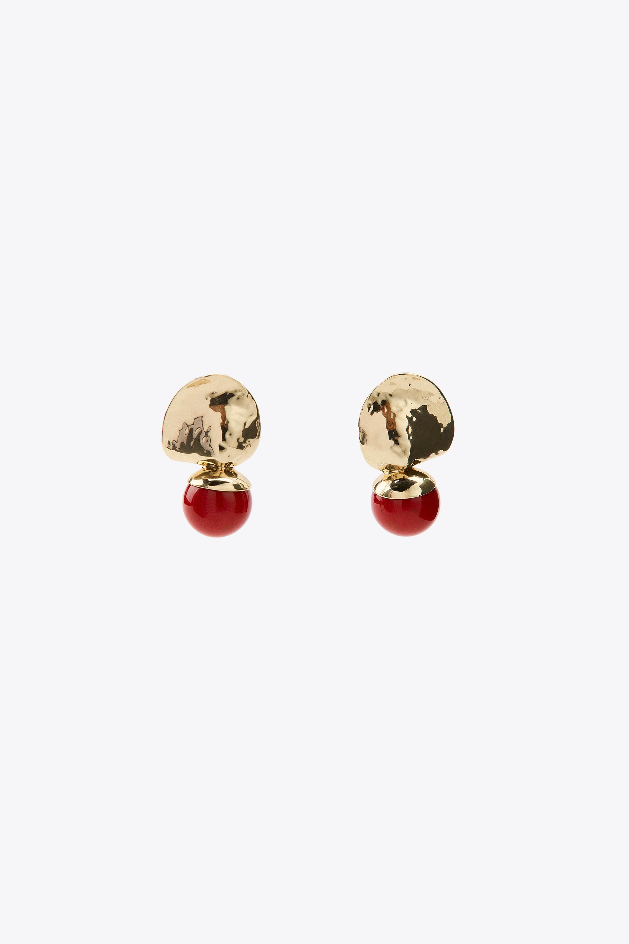 BALL EARRINGS