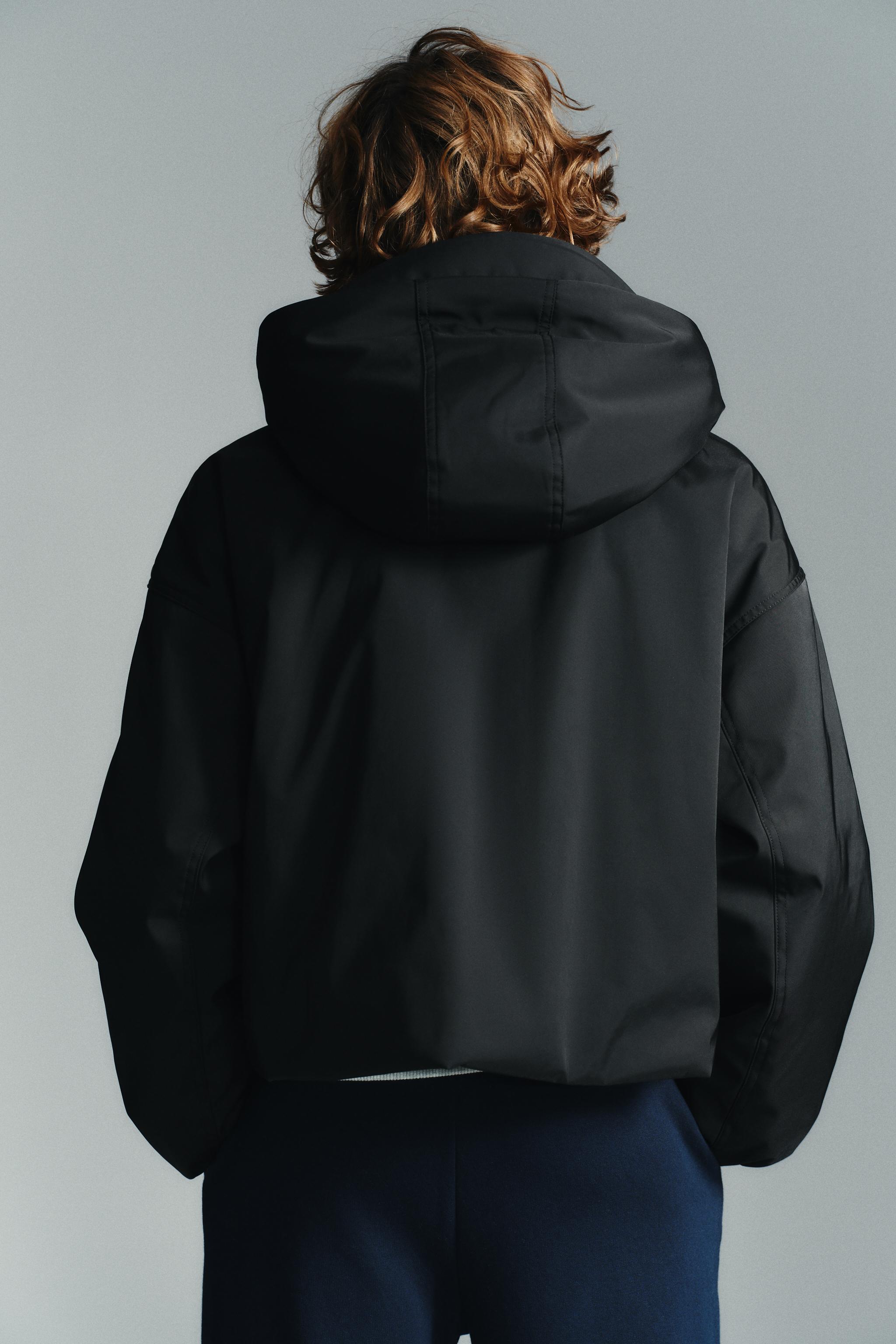 WATER REPELLENT WINDPROOF HOODIE JACKET