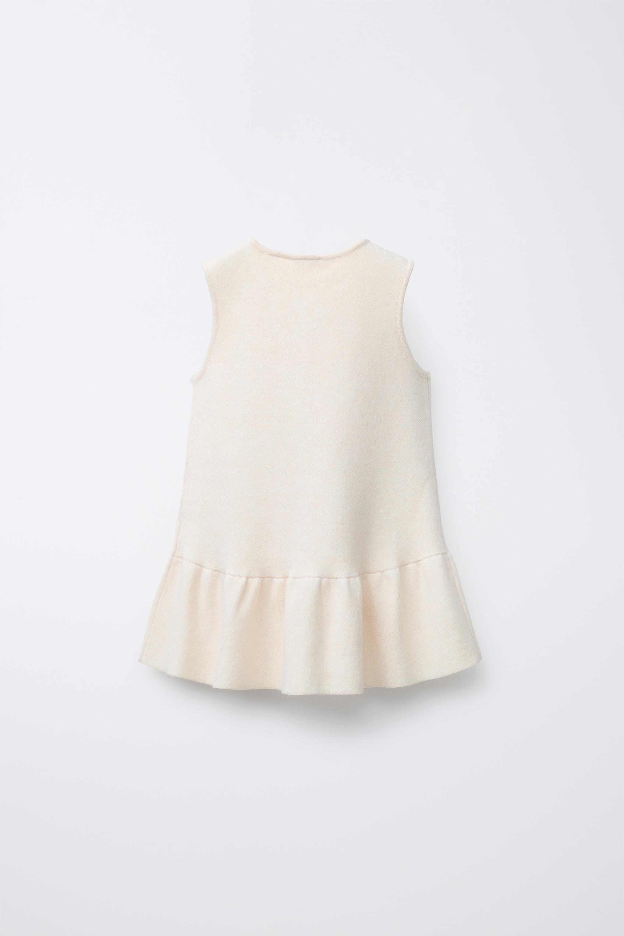 Knit Dress with Bows