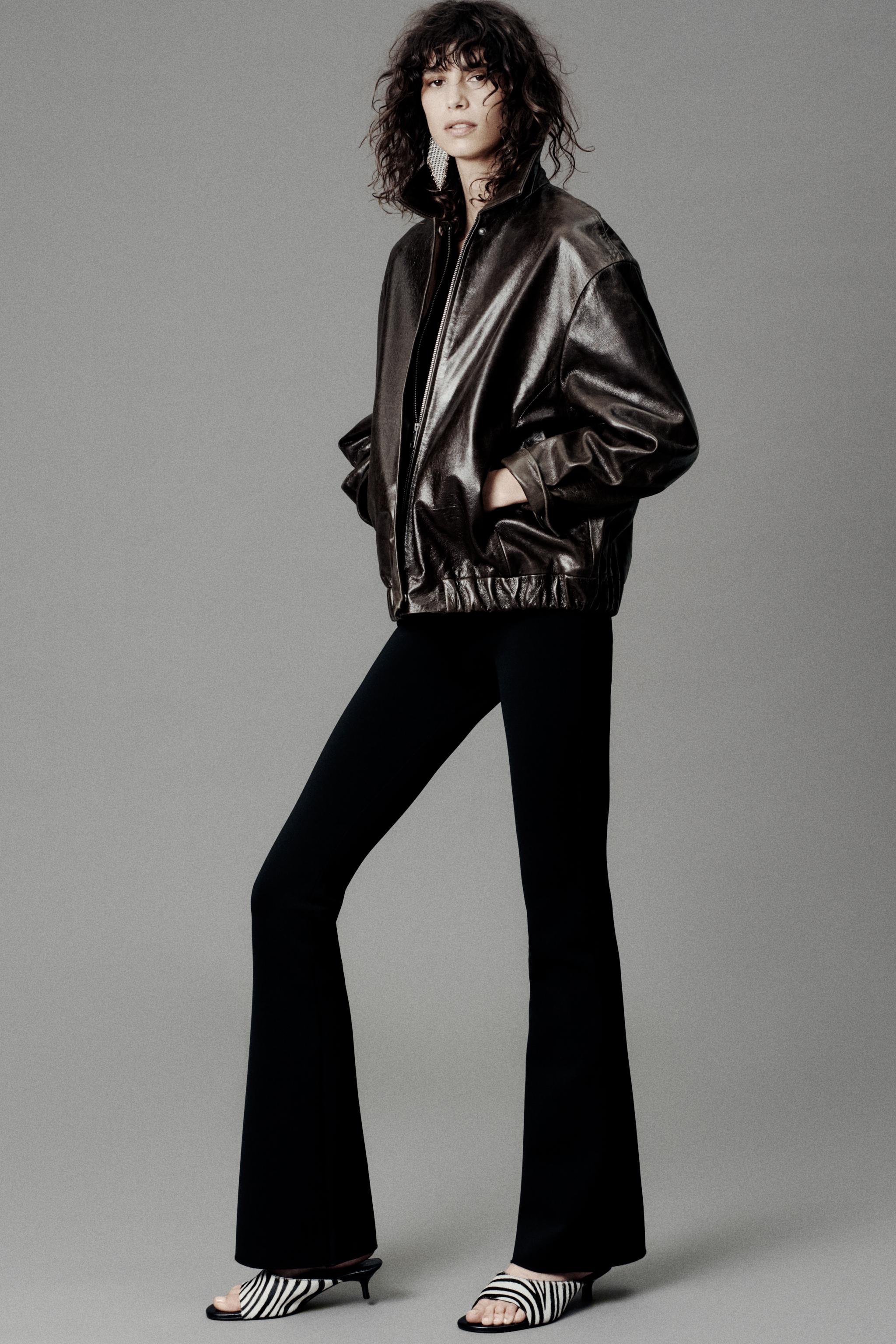 100% LEATHER BOMBER ZW COLLECTION LIMITED EDITION