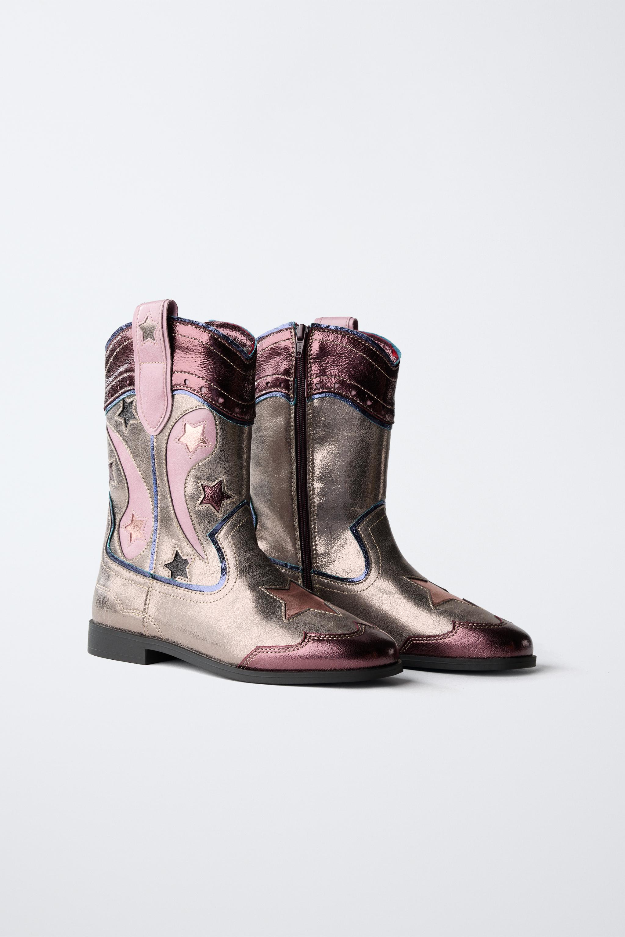 METALLIC COWBOY BOOTS