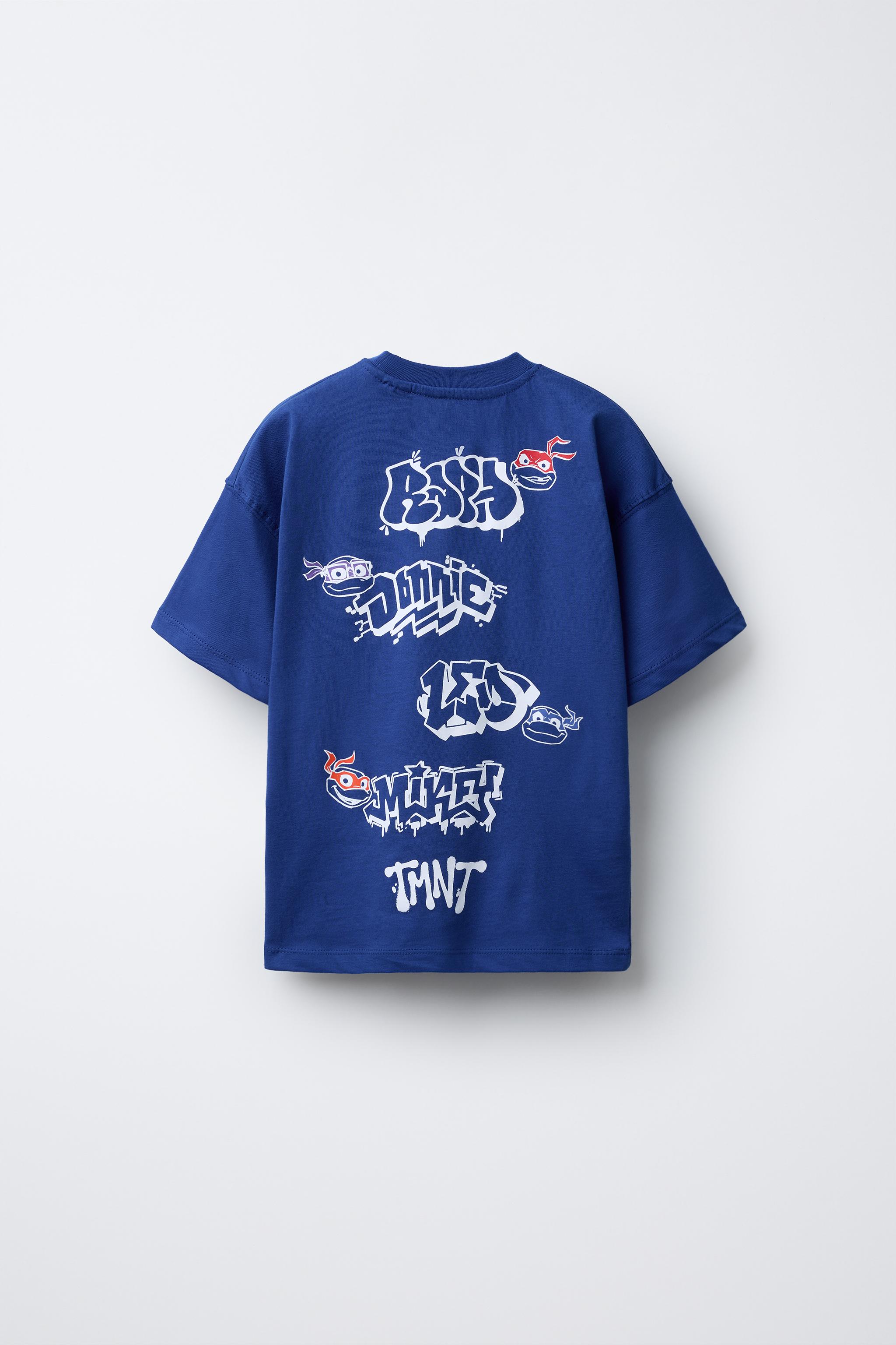 TEENAGE MUTANT NINJA TURTLES © VIACOM PRINTED T-SHIRT