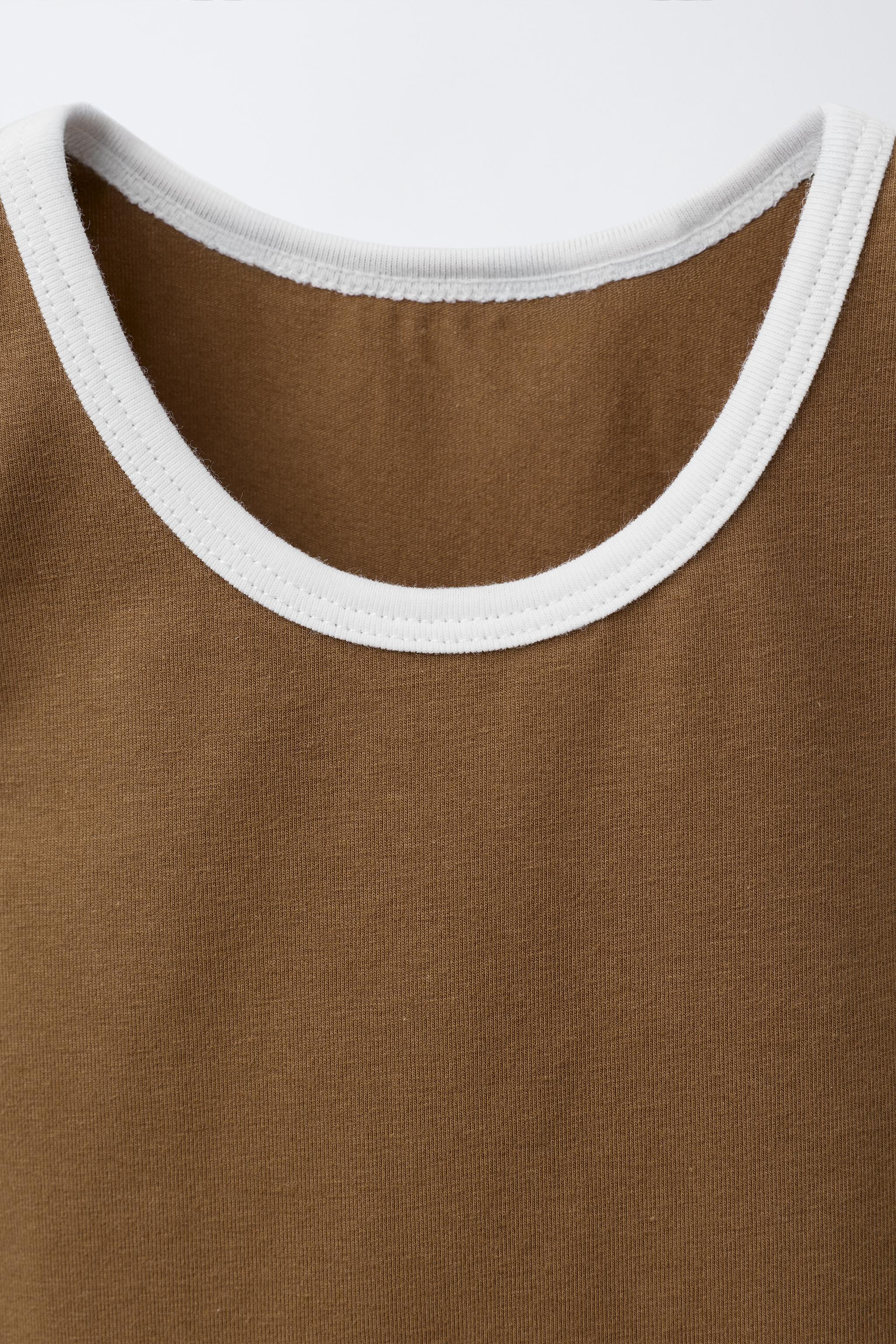 THREE-PACK OF BASIC T-SHIRTS WITH TRIM DETAIL