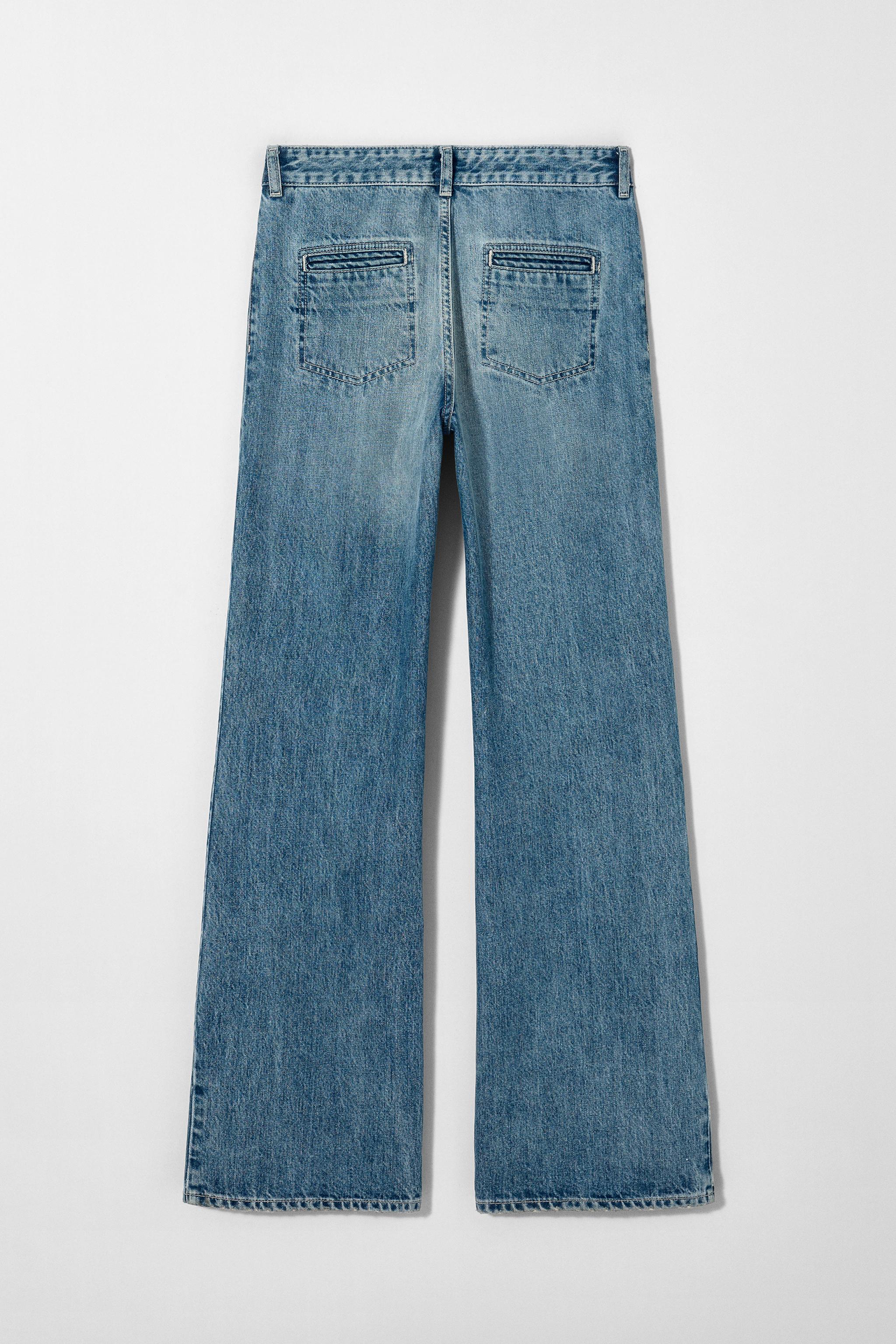 MID-RISE WIDE LEG JEANS KATE MOSS X ZARA