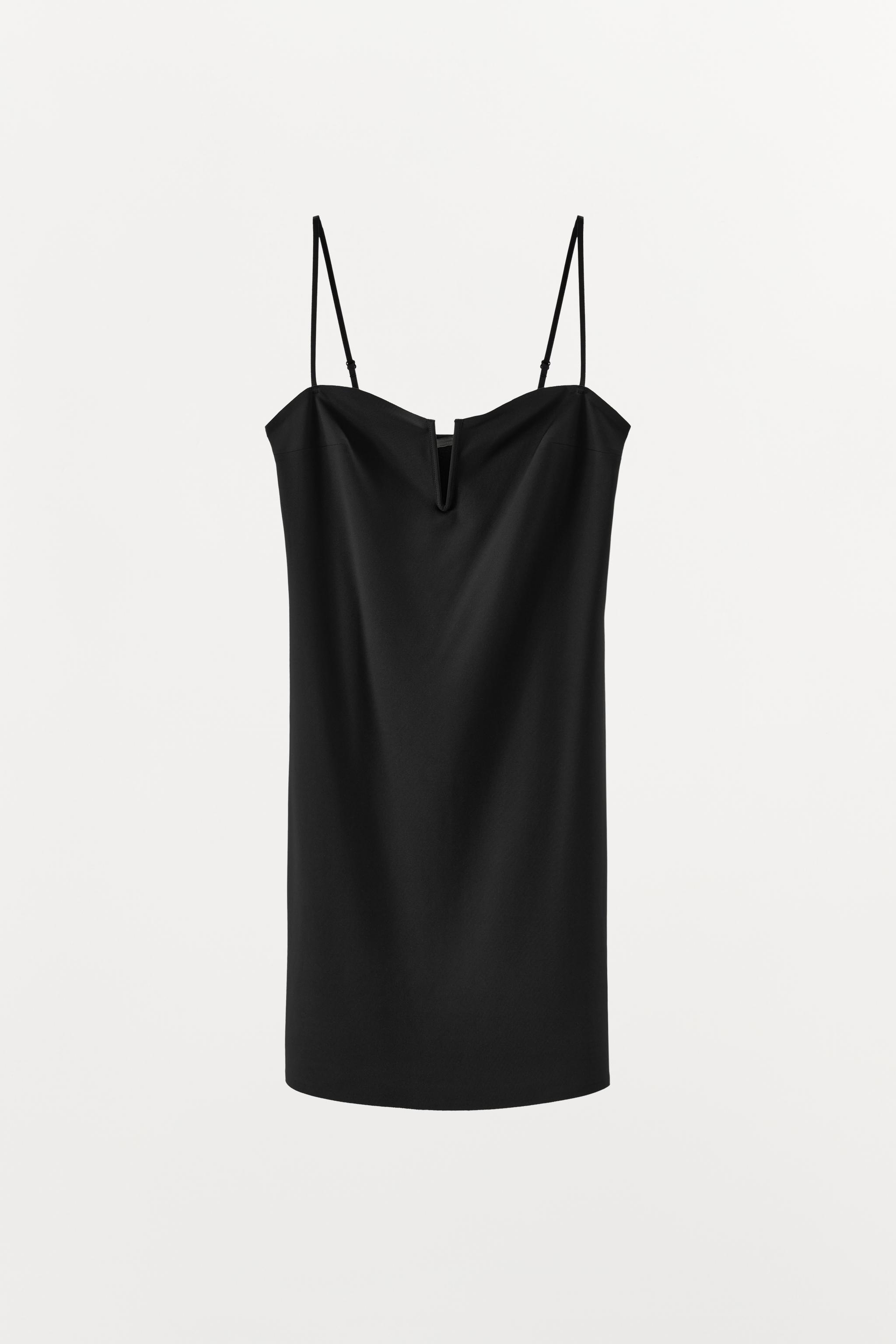 DRESS WITH METAL APPLIQUÉ POLYAMIDE