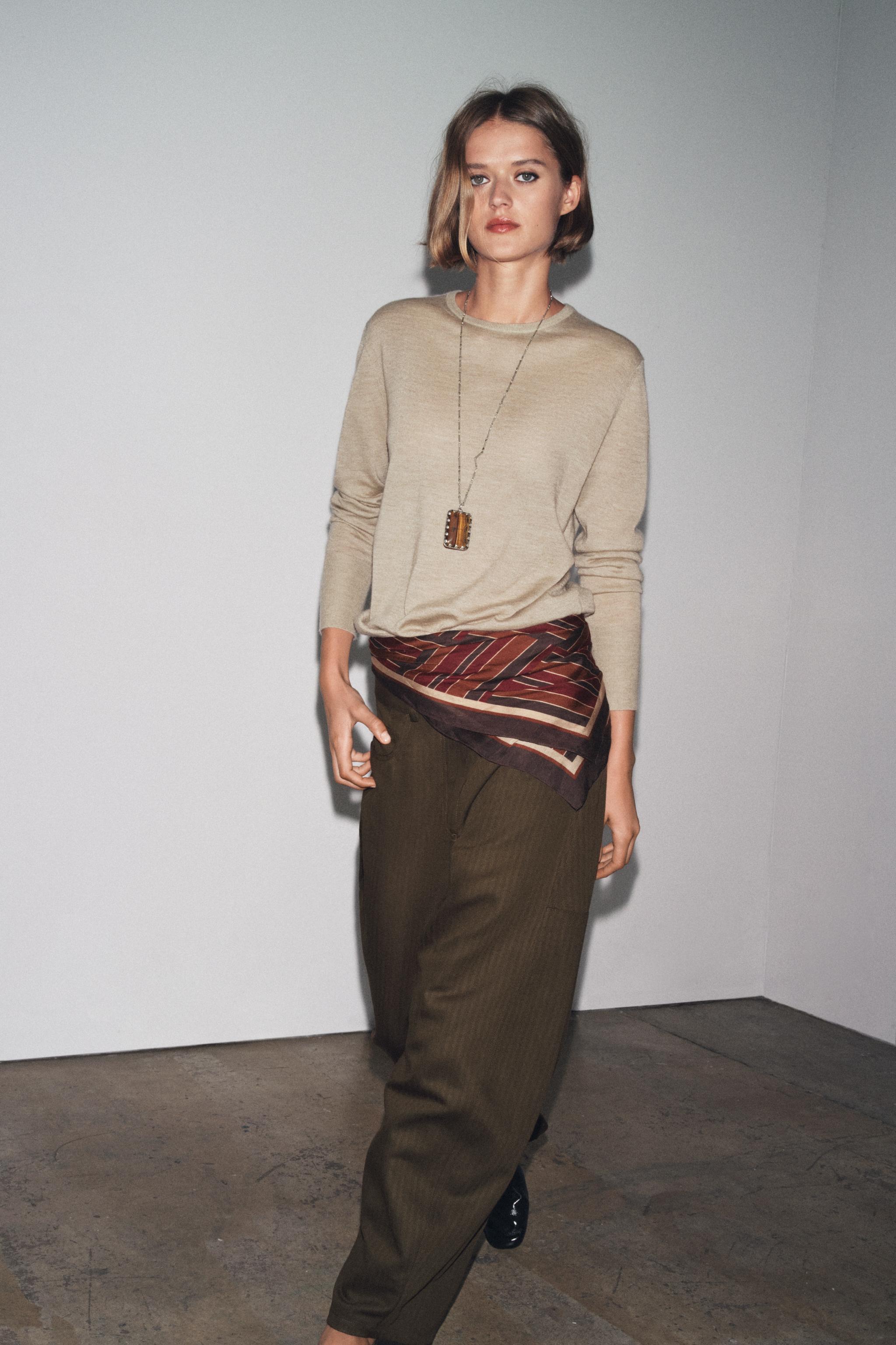 100% EXTRAFINE CASHMERE SWEATER