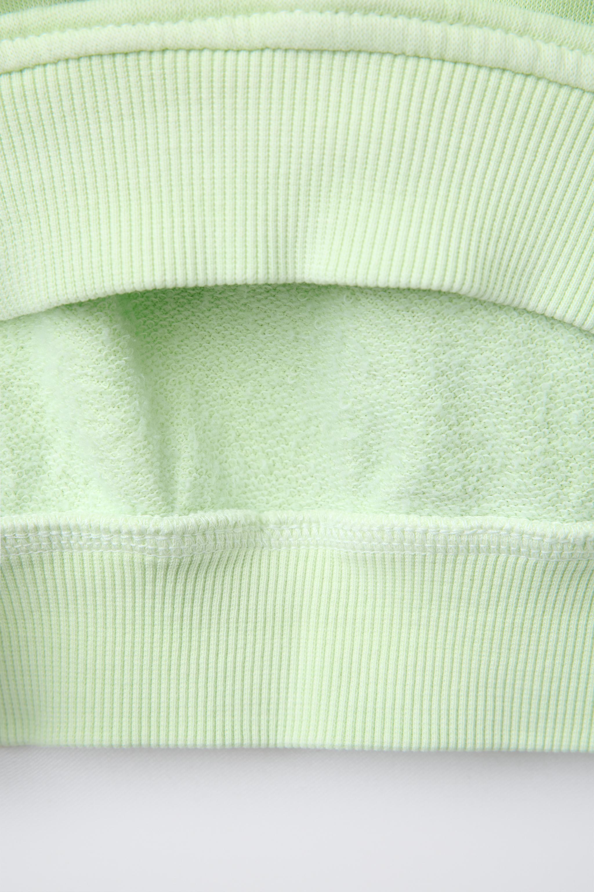 TEXT SWEATSHIRT AND BERMUDA SET