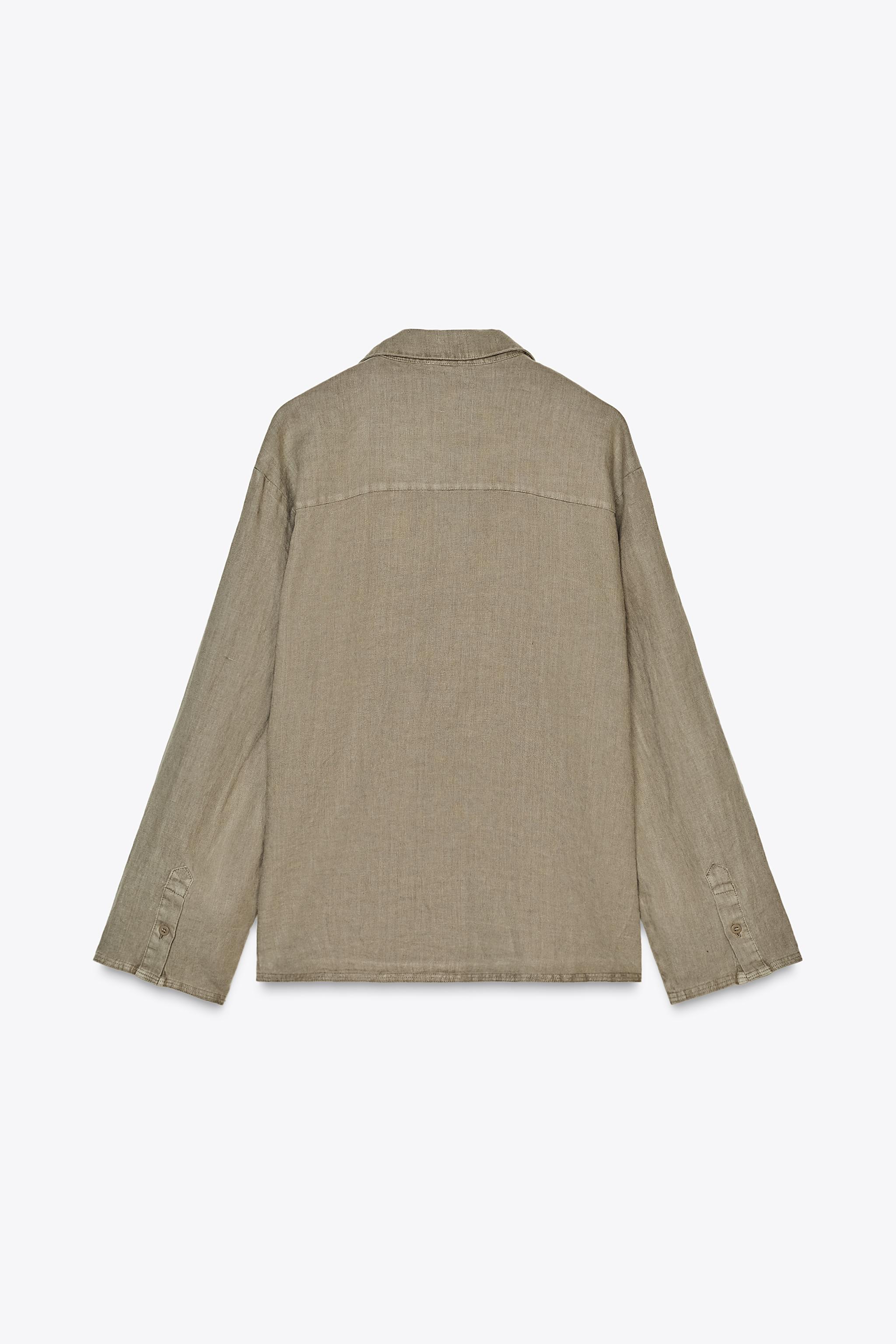 100% LINEN SHIRT ZW COLLECTION